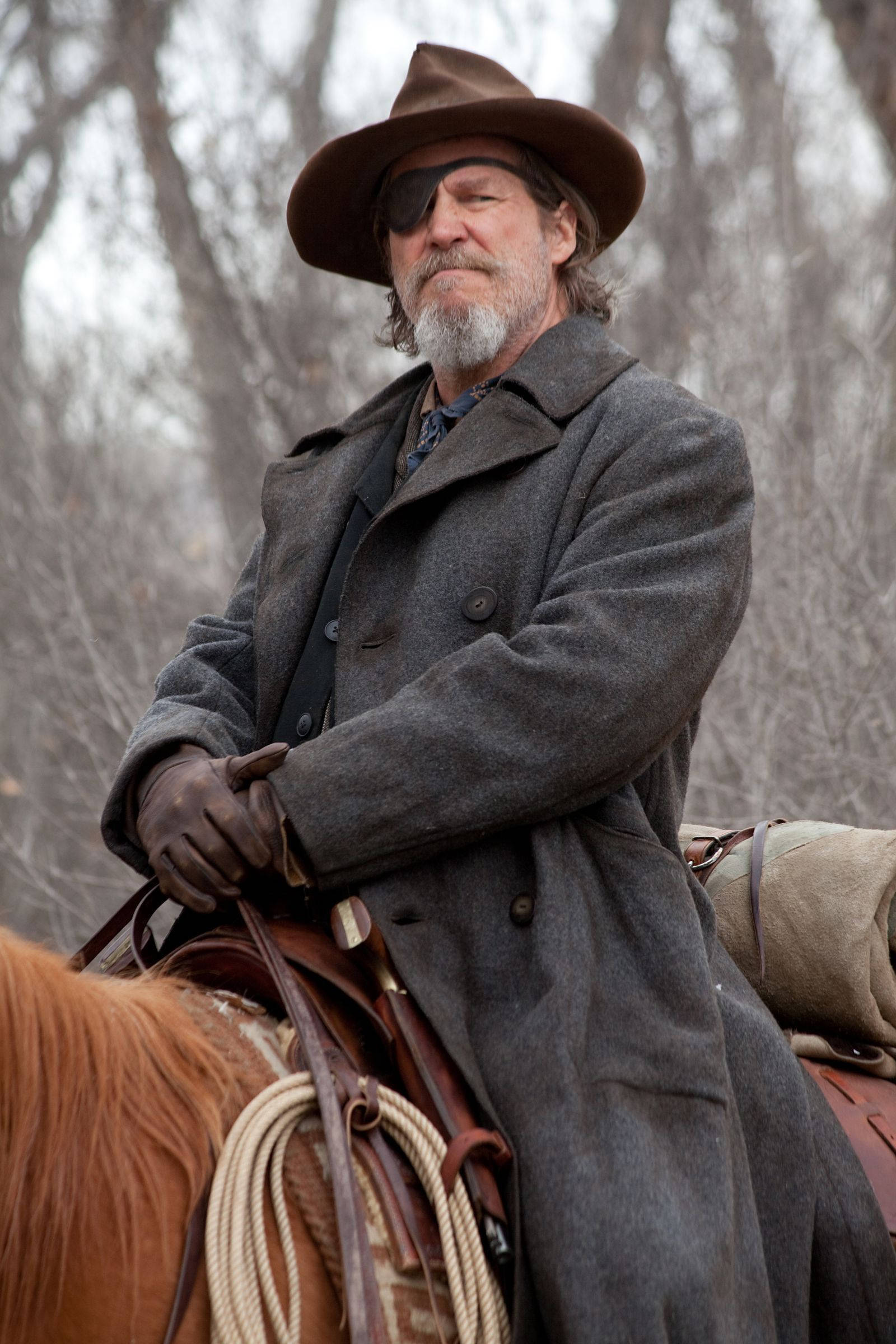 Jeff Bridges en su destacada actuación en la película True Grit. Fondos de pantalla