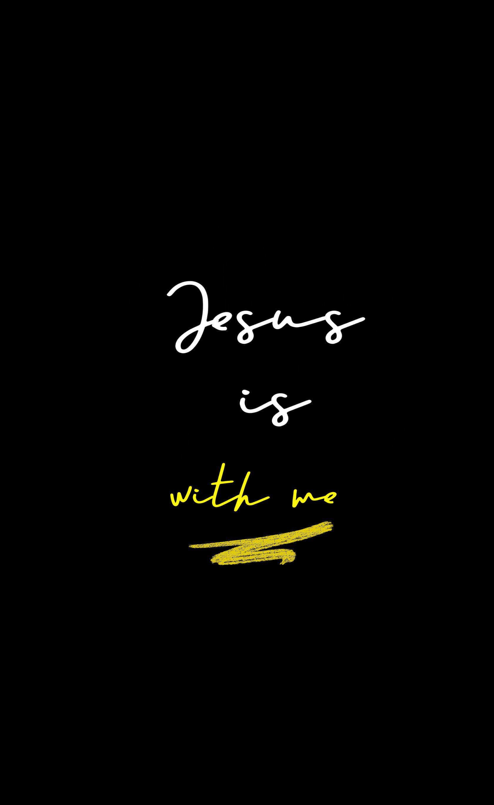 Jesus Conmigo Jesus 4K iPhone Fondos de pantalla
