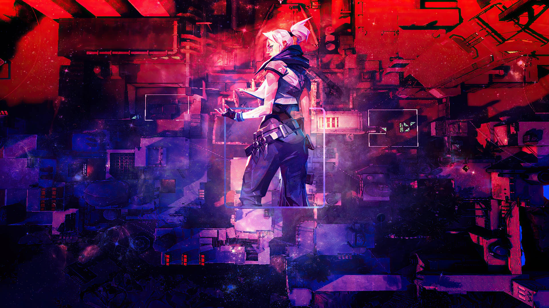 Fondo de pantalla de Jett de Valorant