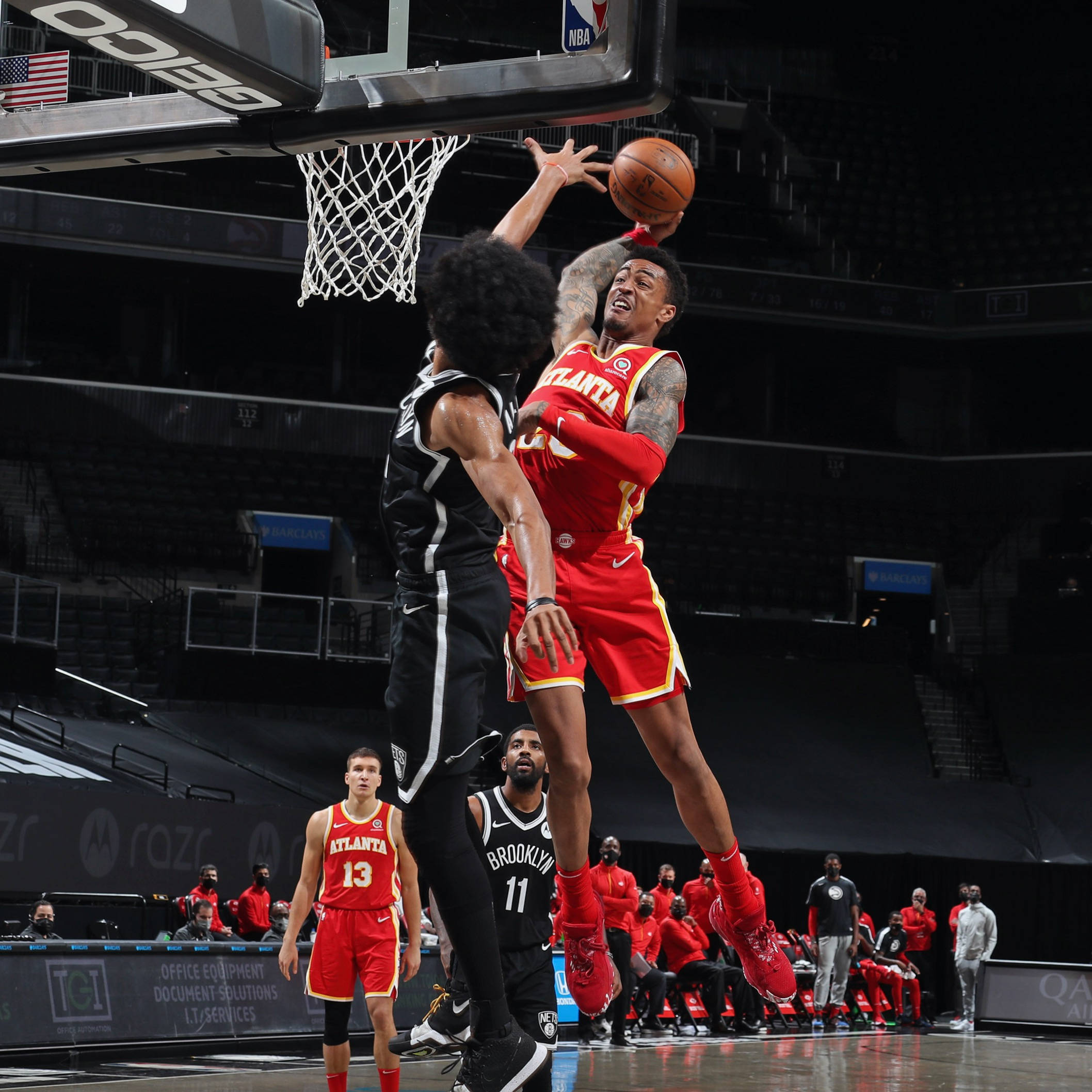 John Collins con el Equipo Oponente Fondos de pantalla
