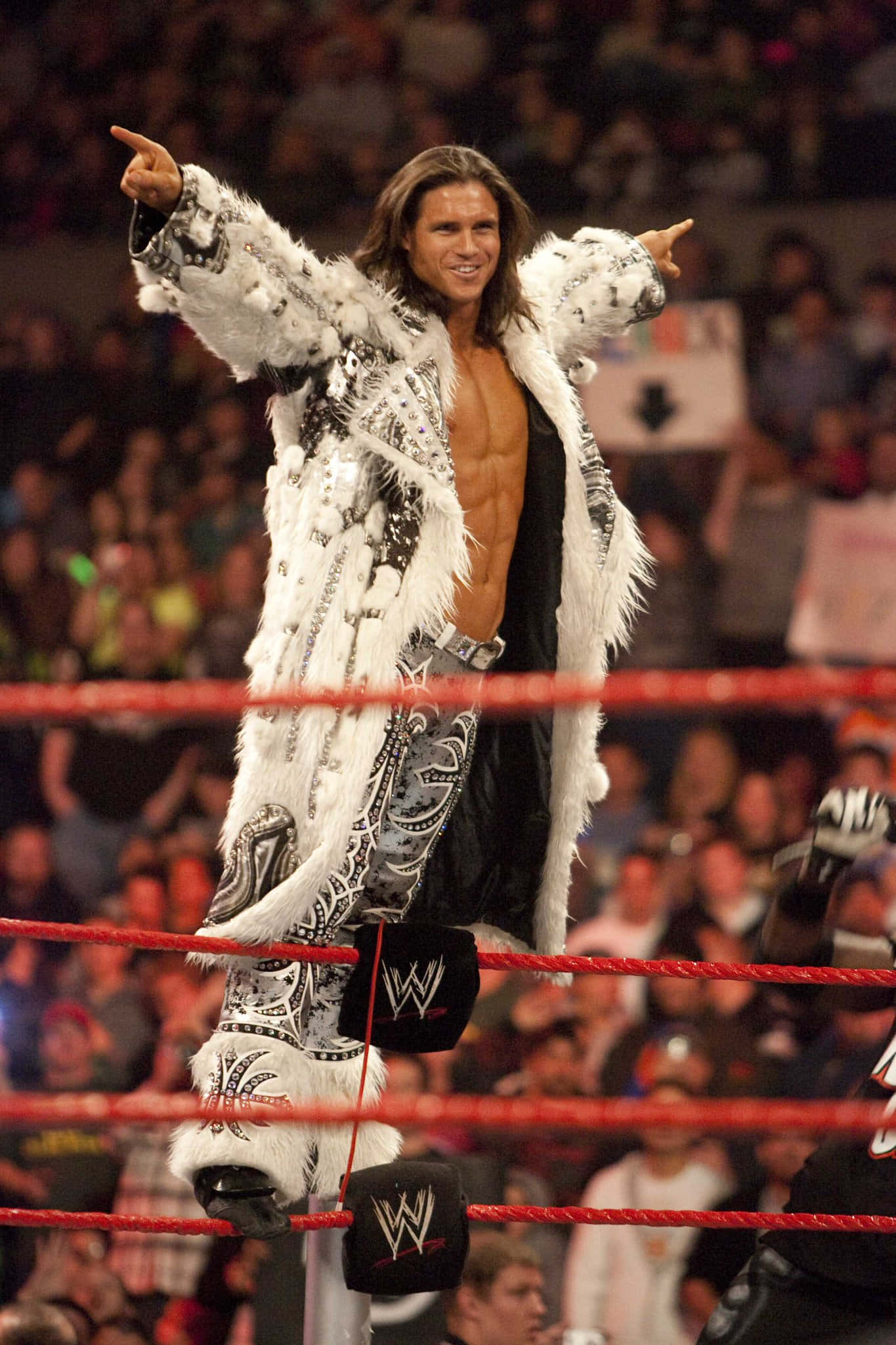 John Morrison luchador en el ring de la WWE Fondos de pantalla