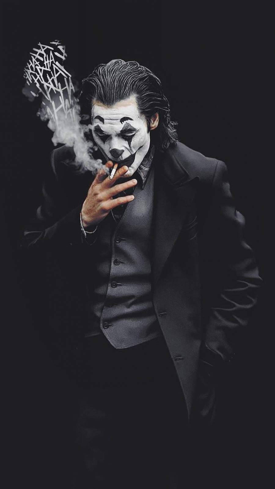 Joker 3D fumando iPhone jajaja Fondos de pantalla
