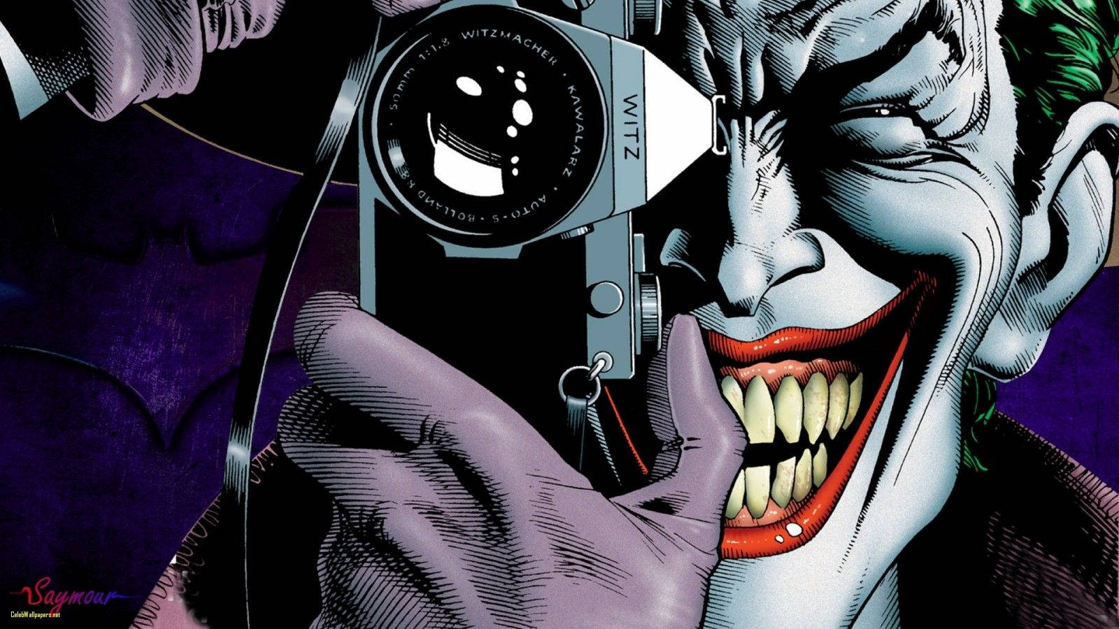 Fondo de pantalla de Joker con Cámara