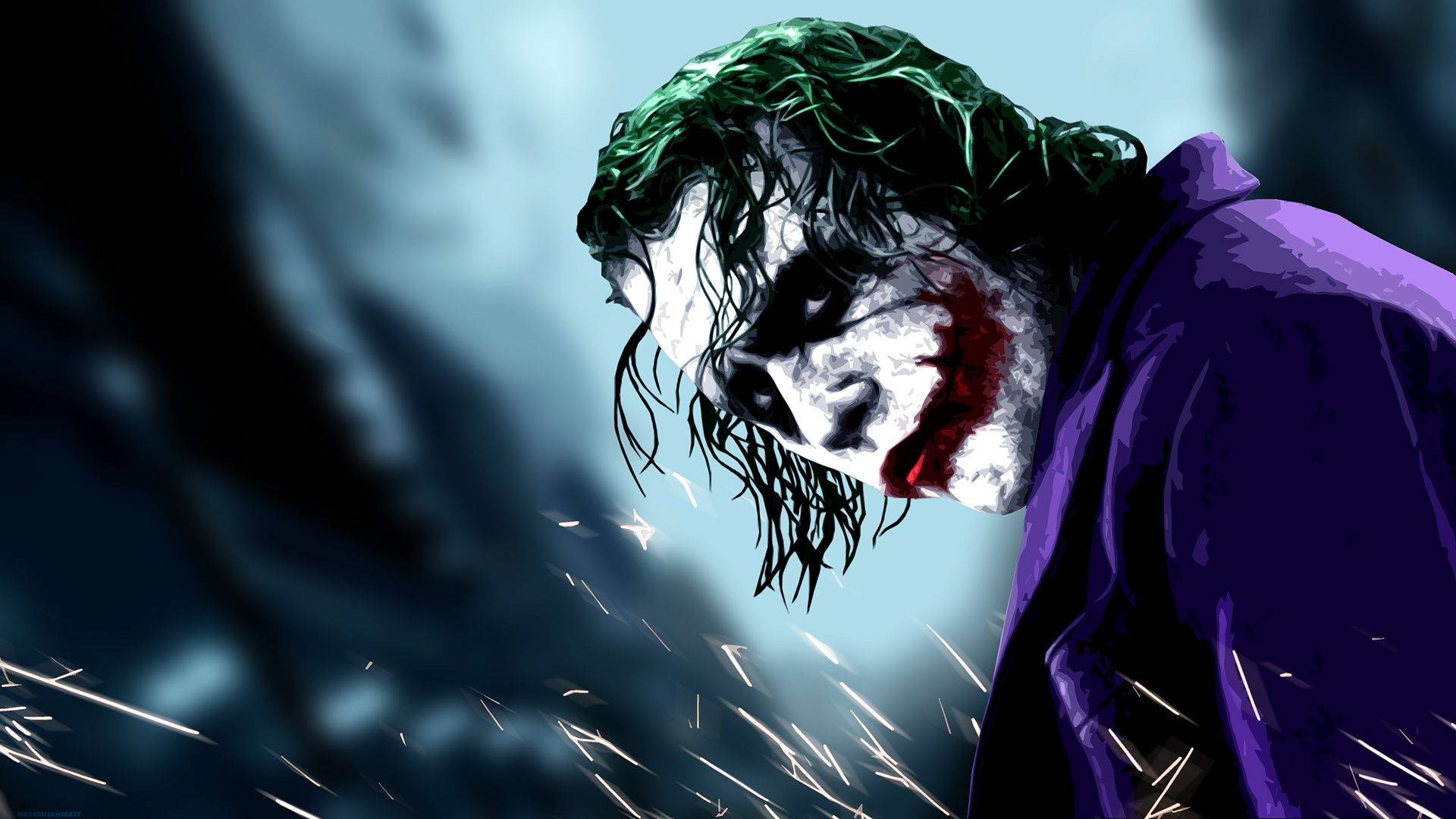 Fondo de Pantalla de Joker Mirando Fijamente
