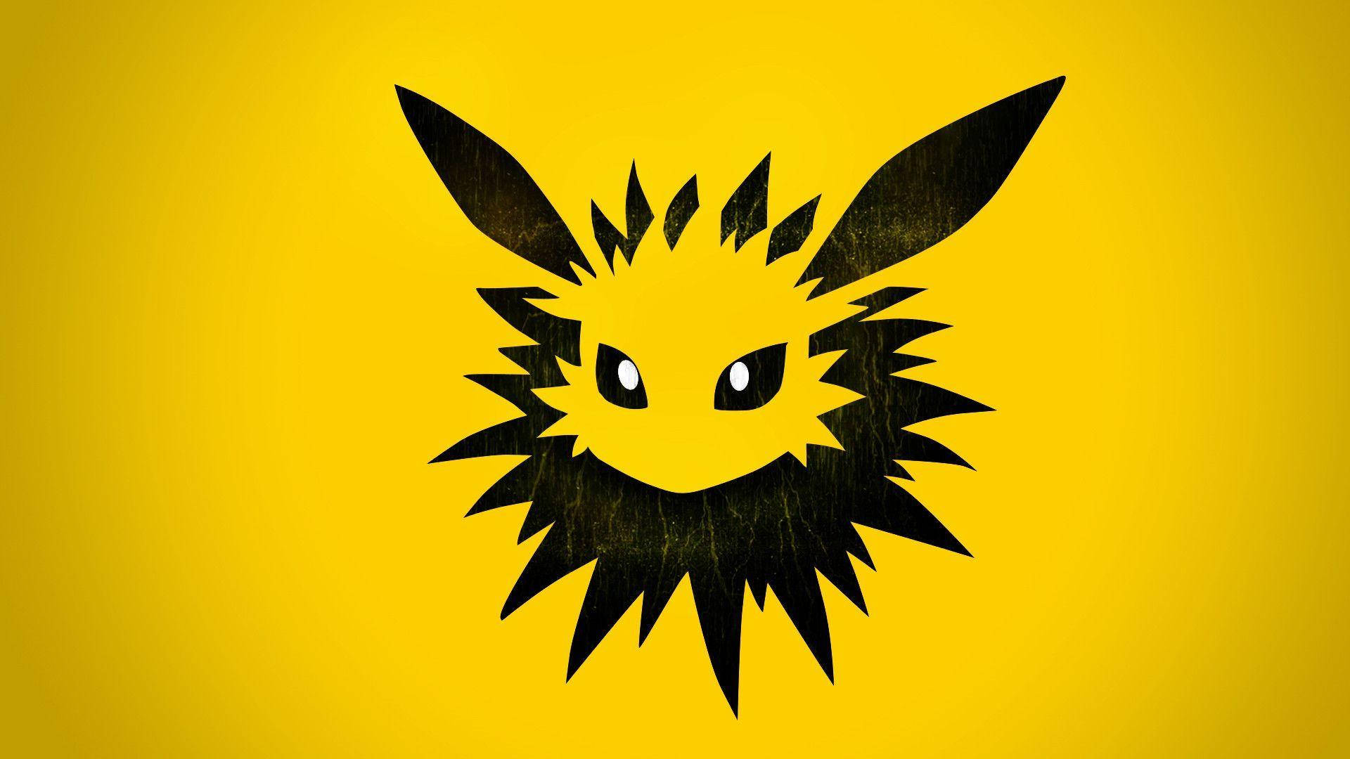 Jolteon negro y amarillo Fondos de pantalla