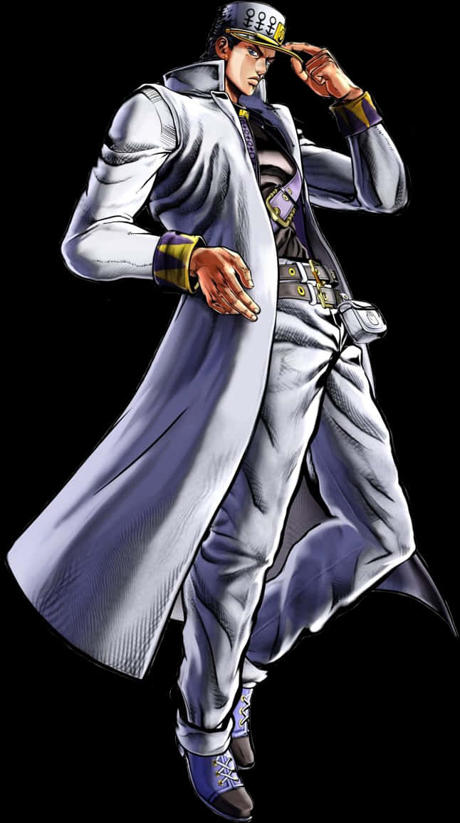Jotaro Kujo Pose Estoica Fondos de pantalla