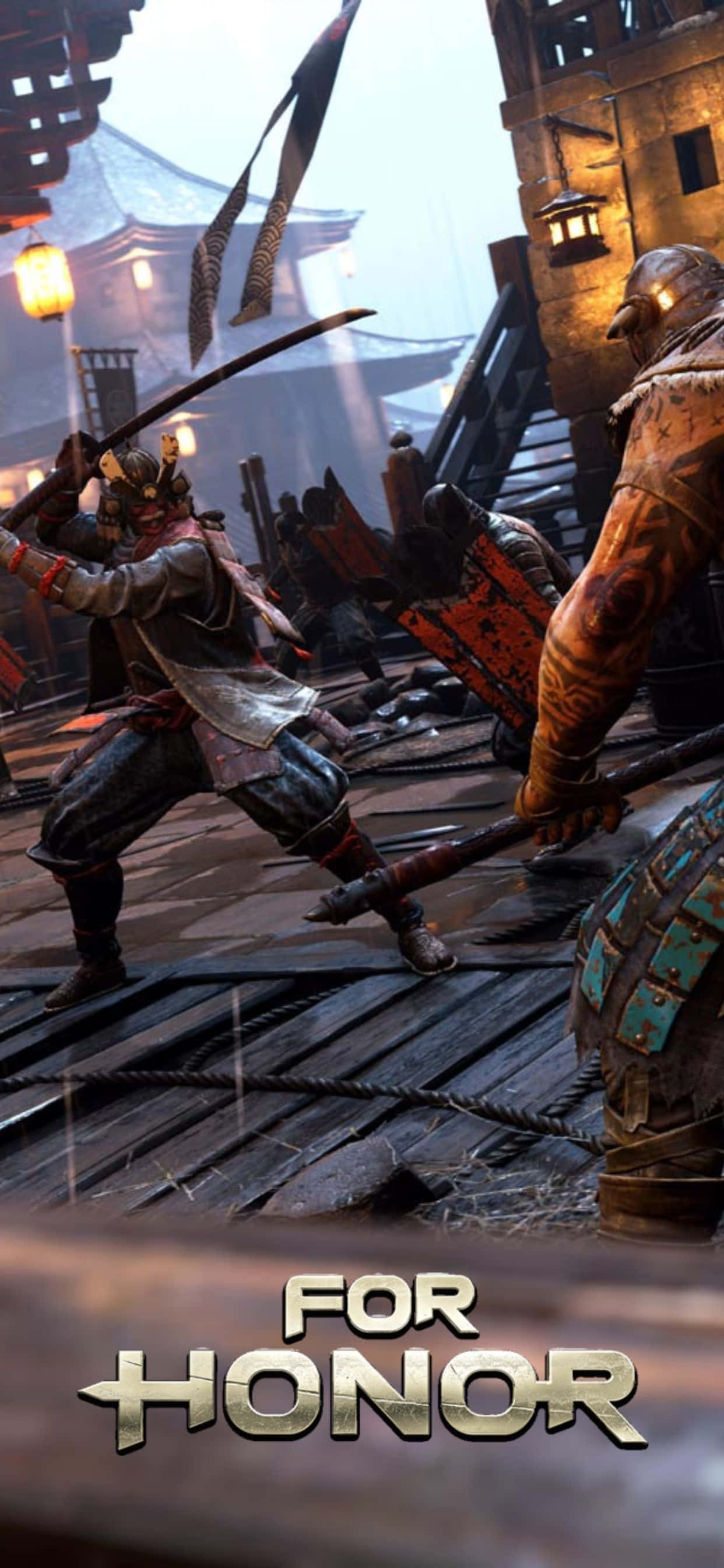 Juega al inmersivo y lleno de acción For Honor en tu iPhone XS Max Fondos de pantalla
