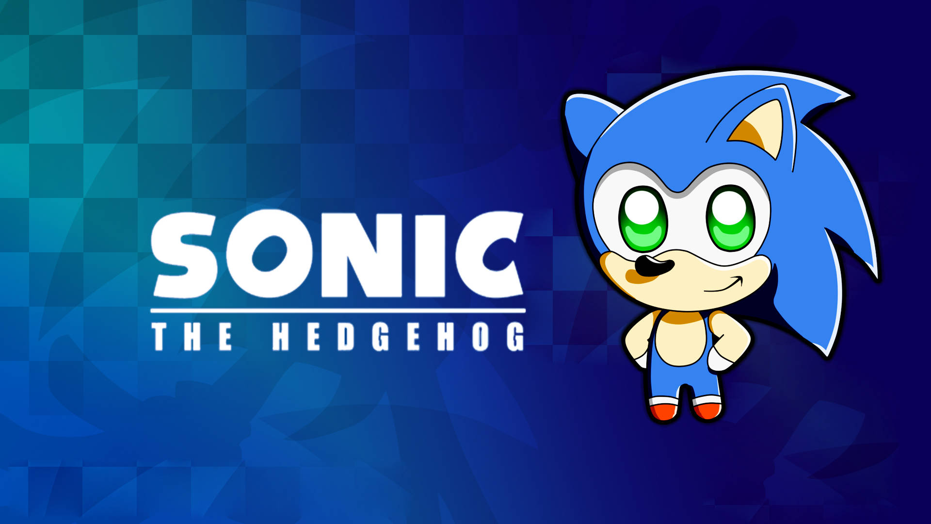 Juega como el icónico personaje de videojuegos, Sonic the Hedgehog Fondos de pantalla