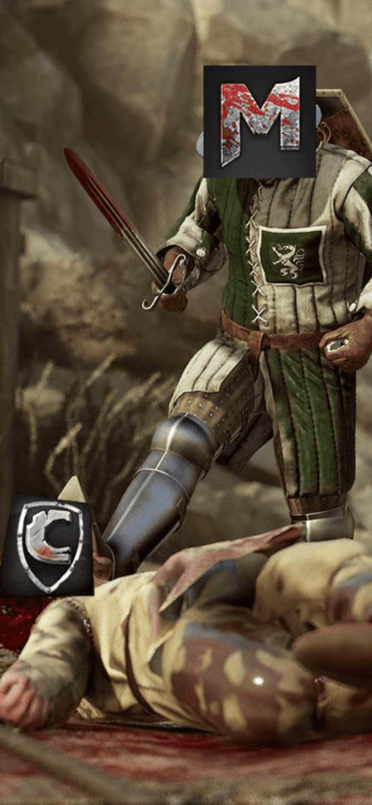 Juega las intensas batallas multijugador de Mordhau en el innovador iPhone XS Max Fondos de pantalla
