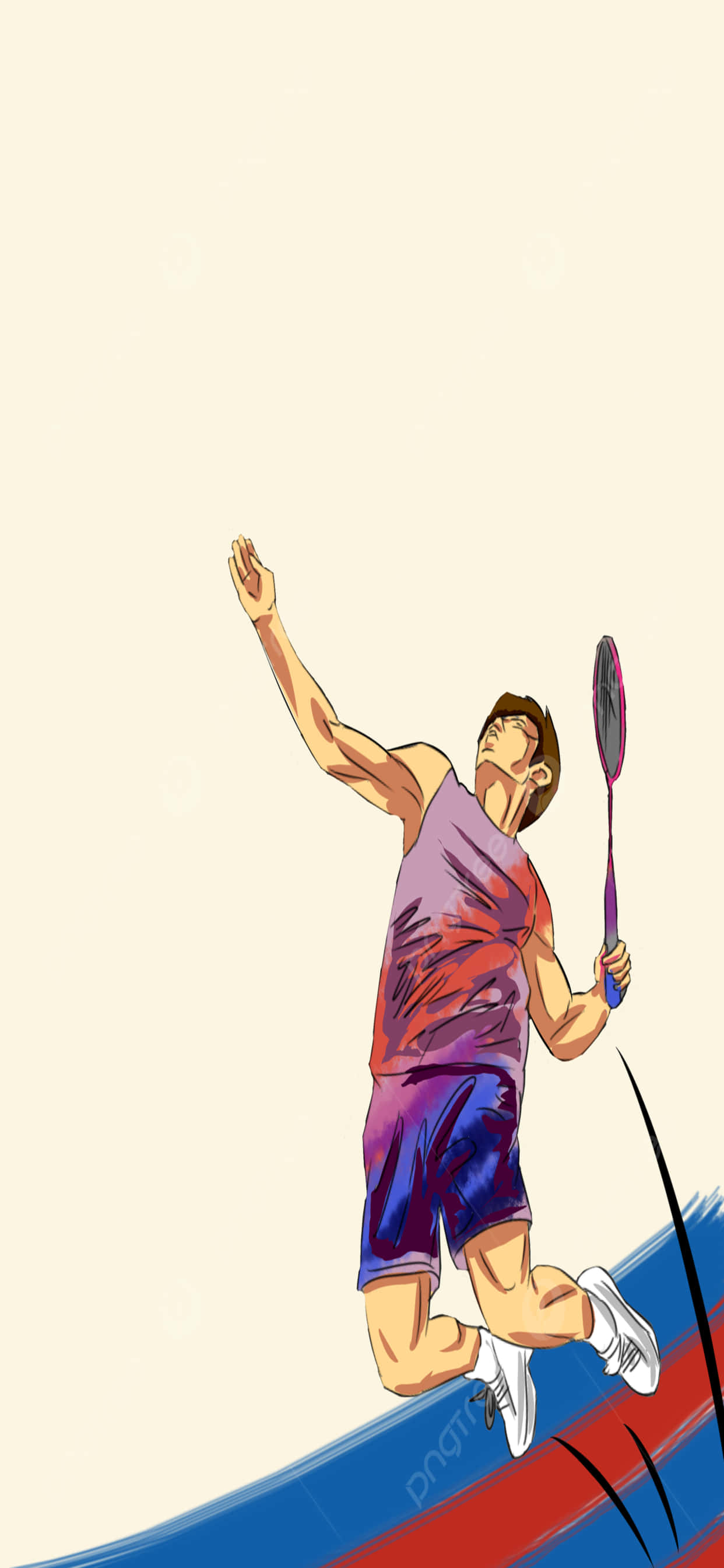 Juego de bádminton con amigos en iPhone Xs Max Fondos de pantalla