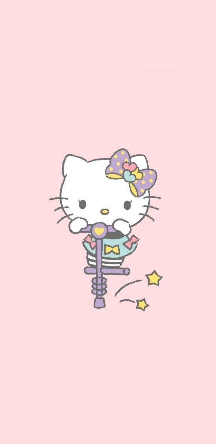 Jugando con la estética de Hello Kitty Fondos de pantalla
