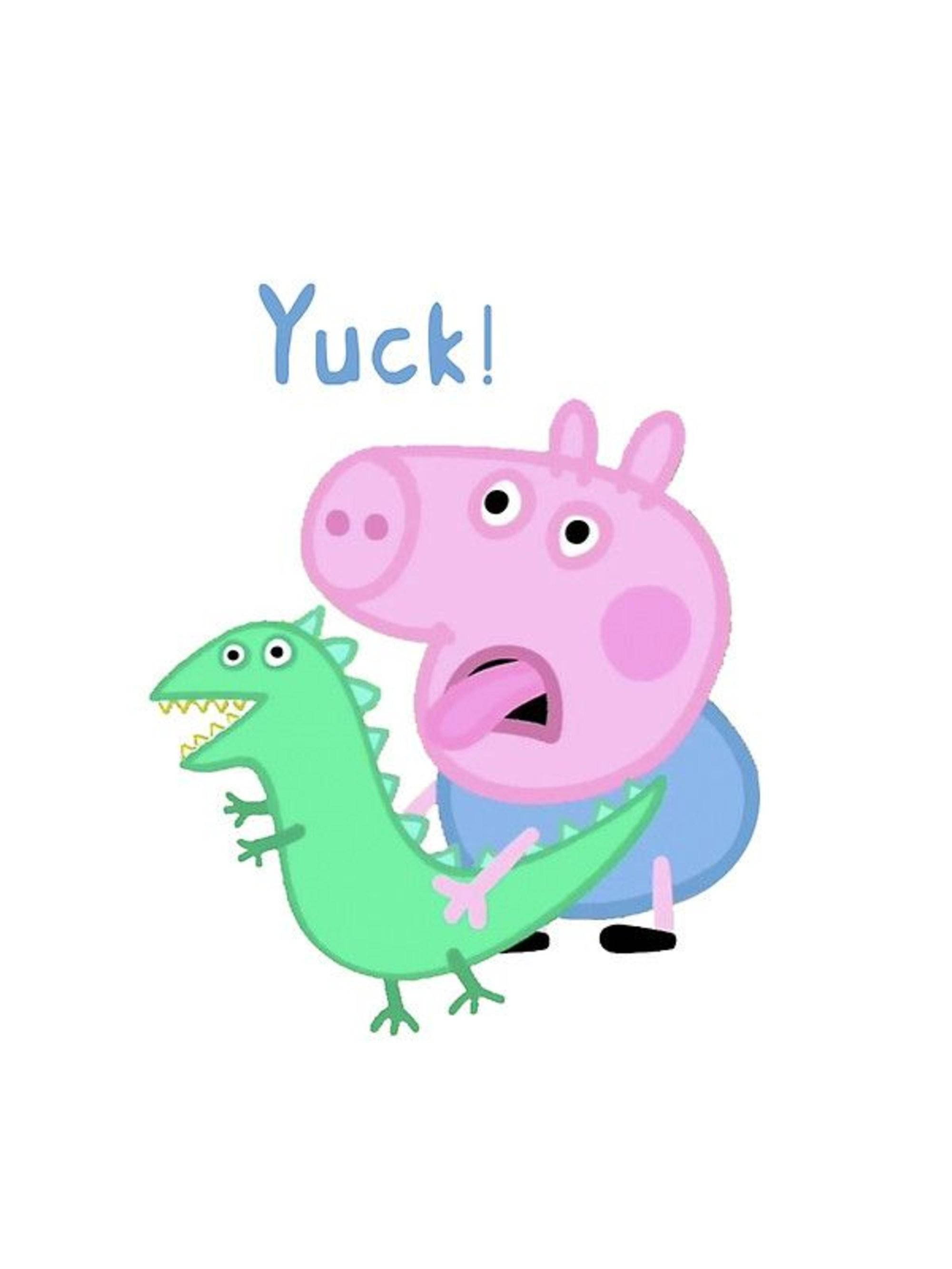 Juguete de Dinosaurio Lindo Peppa Pig George Fondos de pantalla