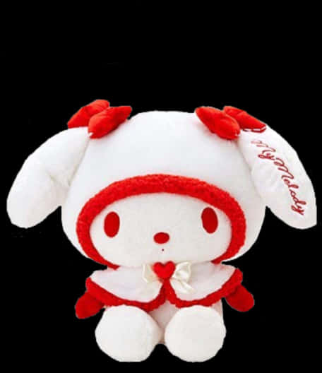 Juguete de Peluche My Melody Rojo y Blanco Fondos de pantalla