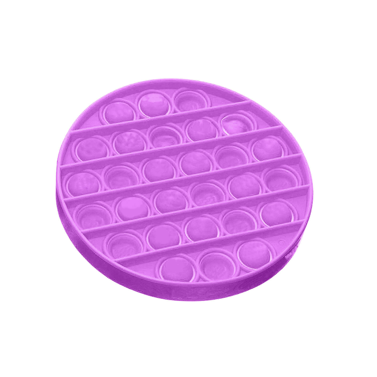 Juguete sensorial Pop It de círculo morado Fondos de pantalla