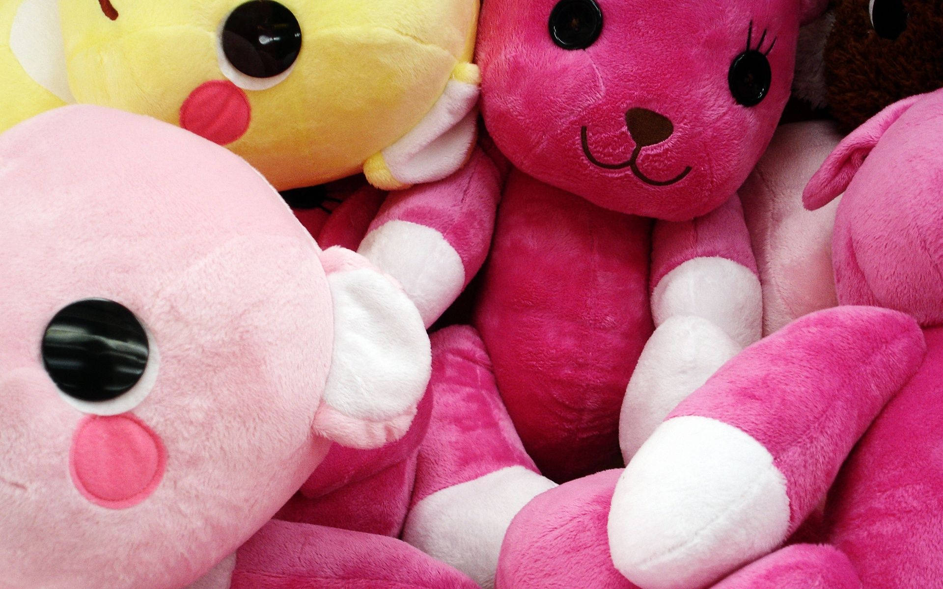 Juguetes de Peluche Lindos y Femeninos Fondos de pantalla