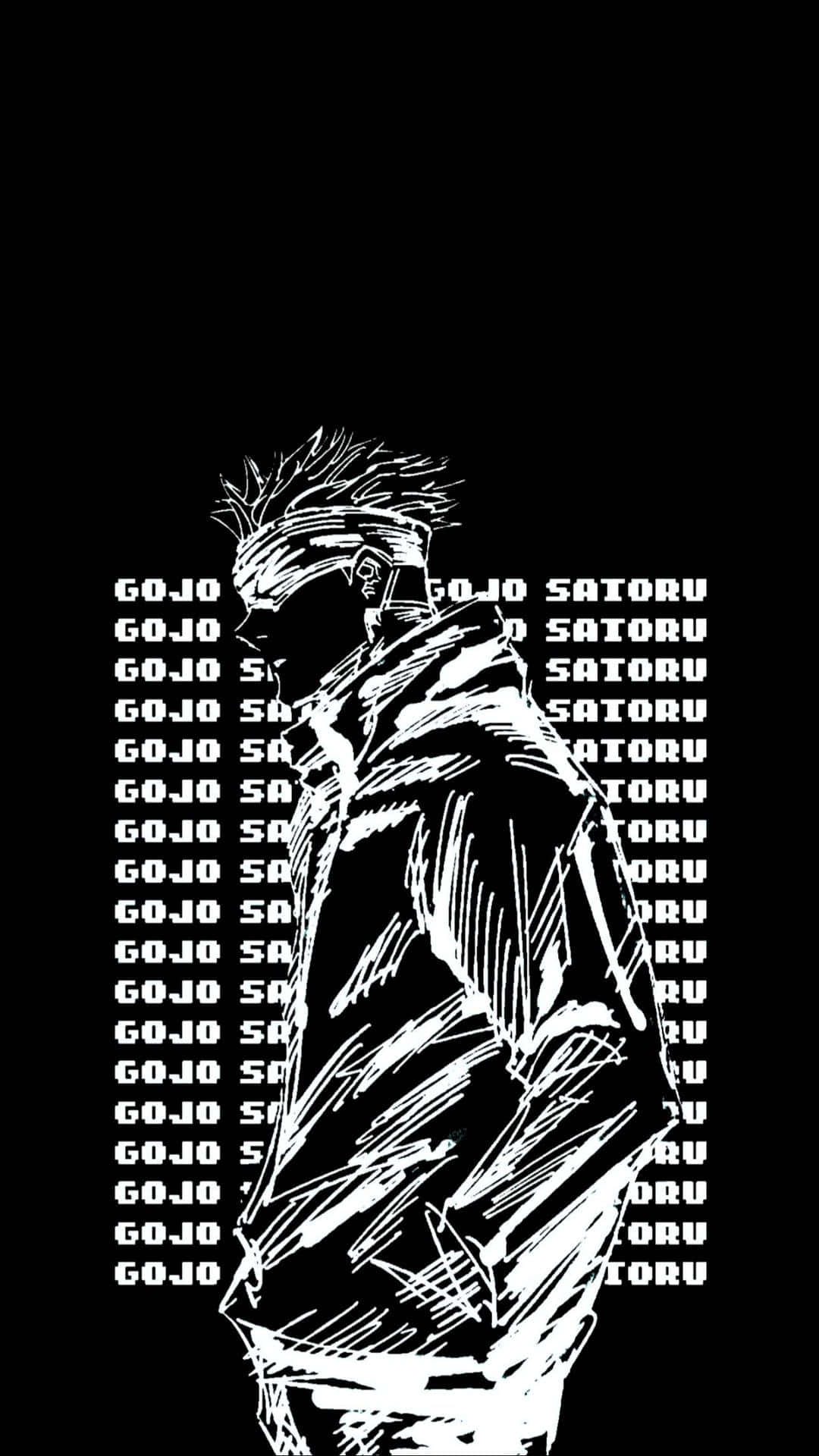 Jujutsu Kaisen Gojo Estética Oscura Anime Fondos de pantalla