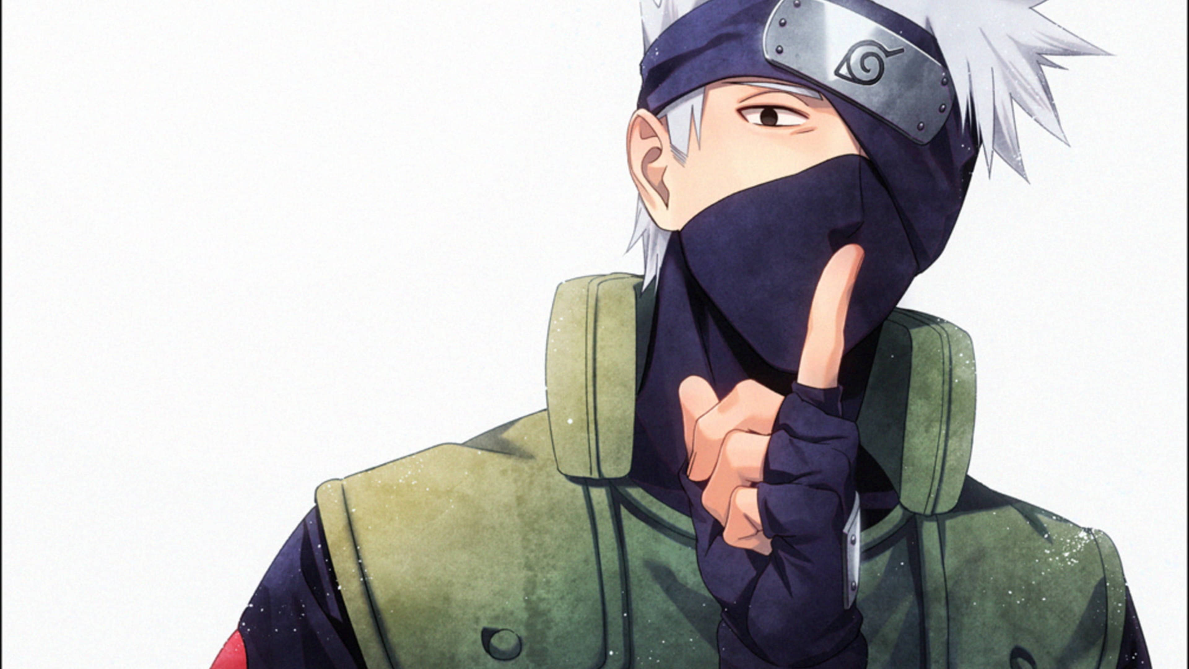 Kakashi 4K Pidiendo Silencio Fondos de pantalla