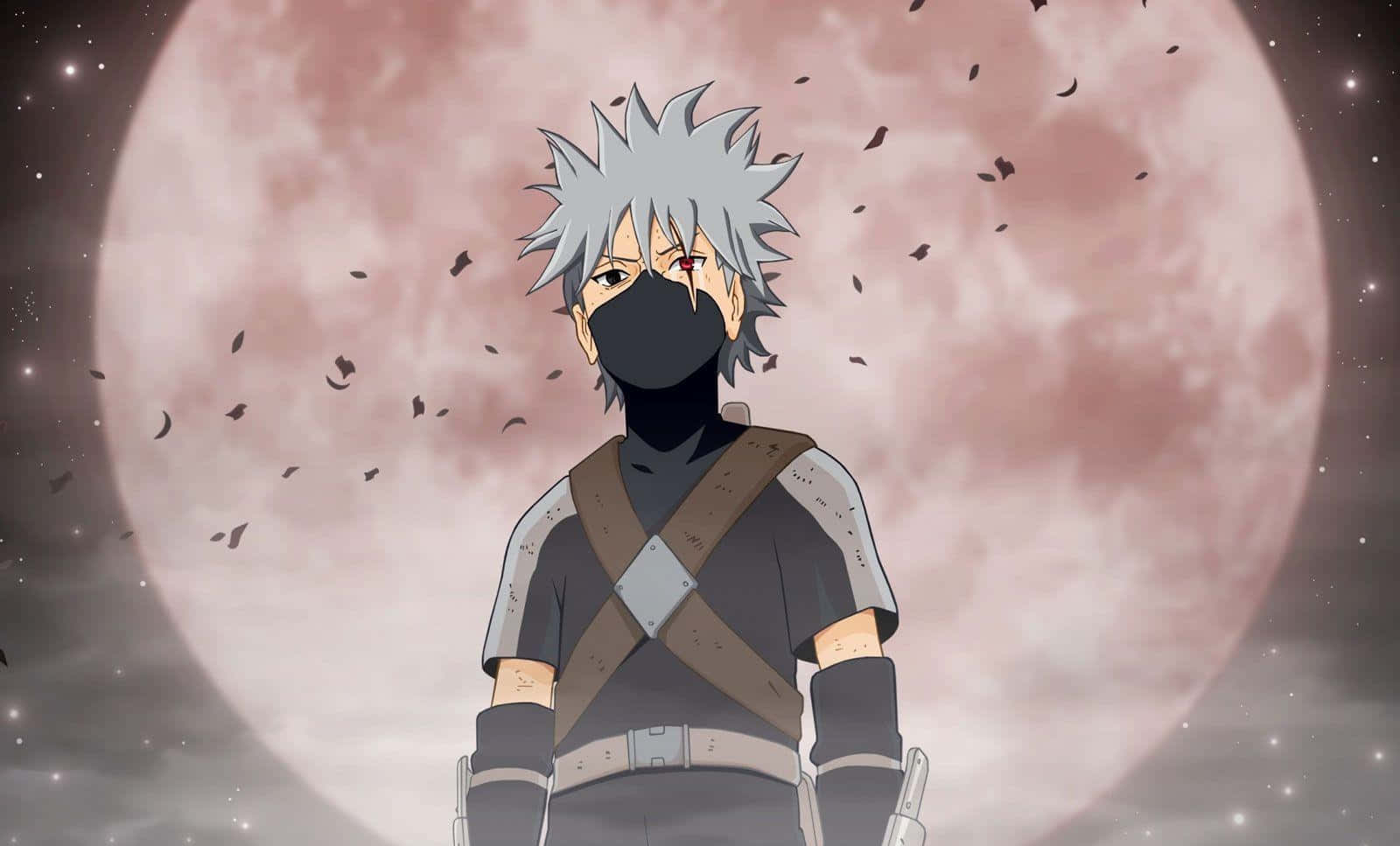 Kakashi Hatake niño luna llena Fondos de pantalla