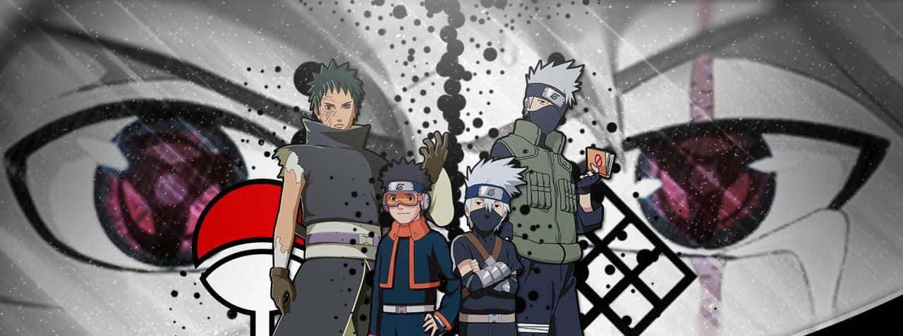 Kakashi y Obito Juntos Fondos de pantalla