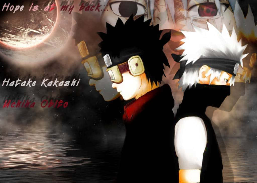 Kakashi y Obito lado a lado Fondos de pantalla