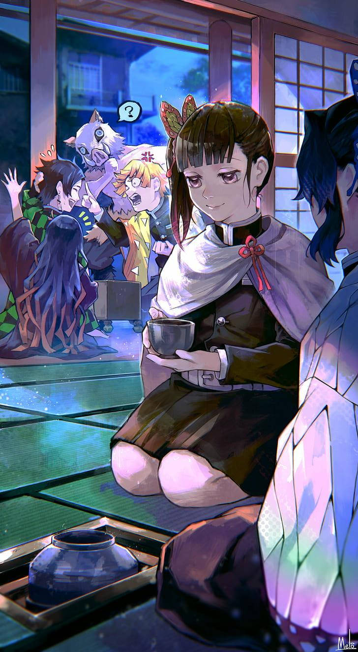 Kanao Tsuyuri en la cena Fondos de pantalla
