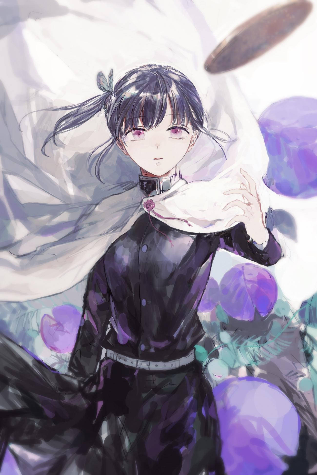Kanao Tsuyuri Púrpura Fondos de pantalla