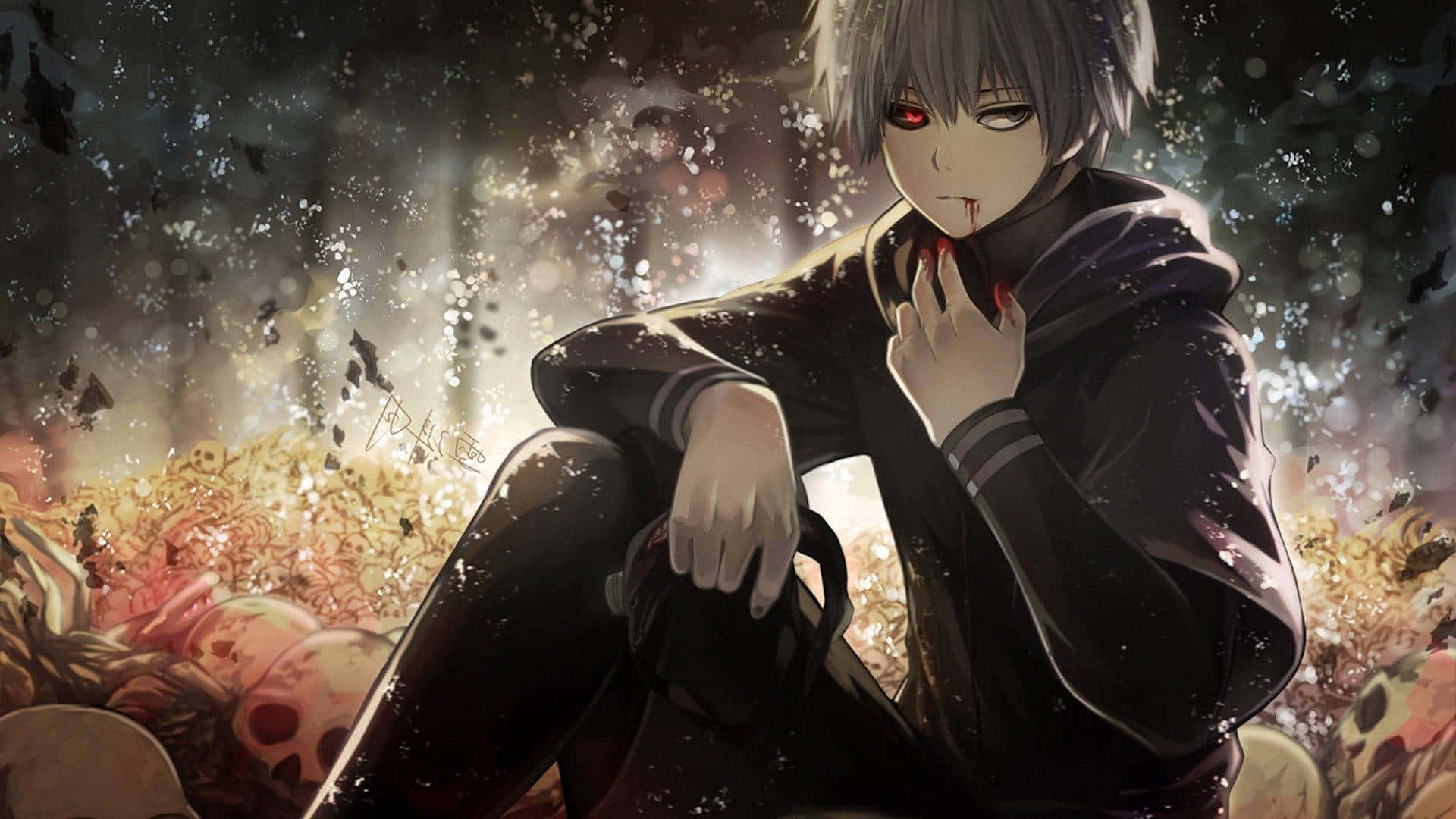 Kaneki calaveras foto de perfil Fondos de pantalla