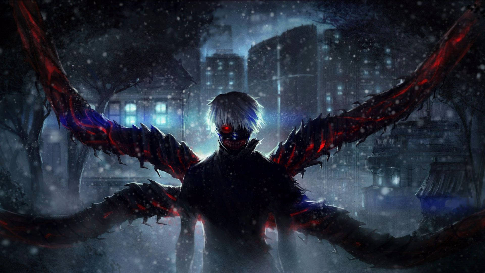 Kaneki Kagune Oscuro Estilo Anime Fondos de pantalla