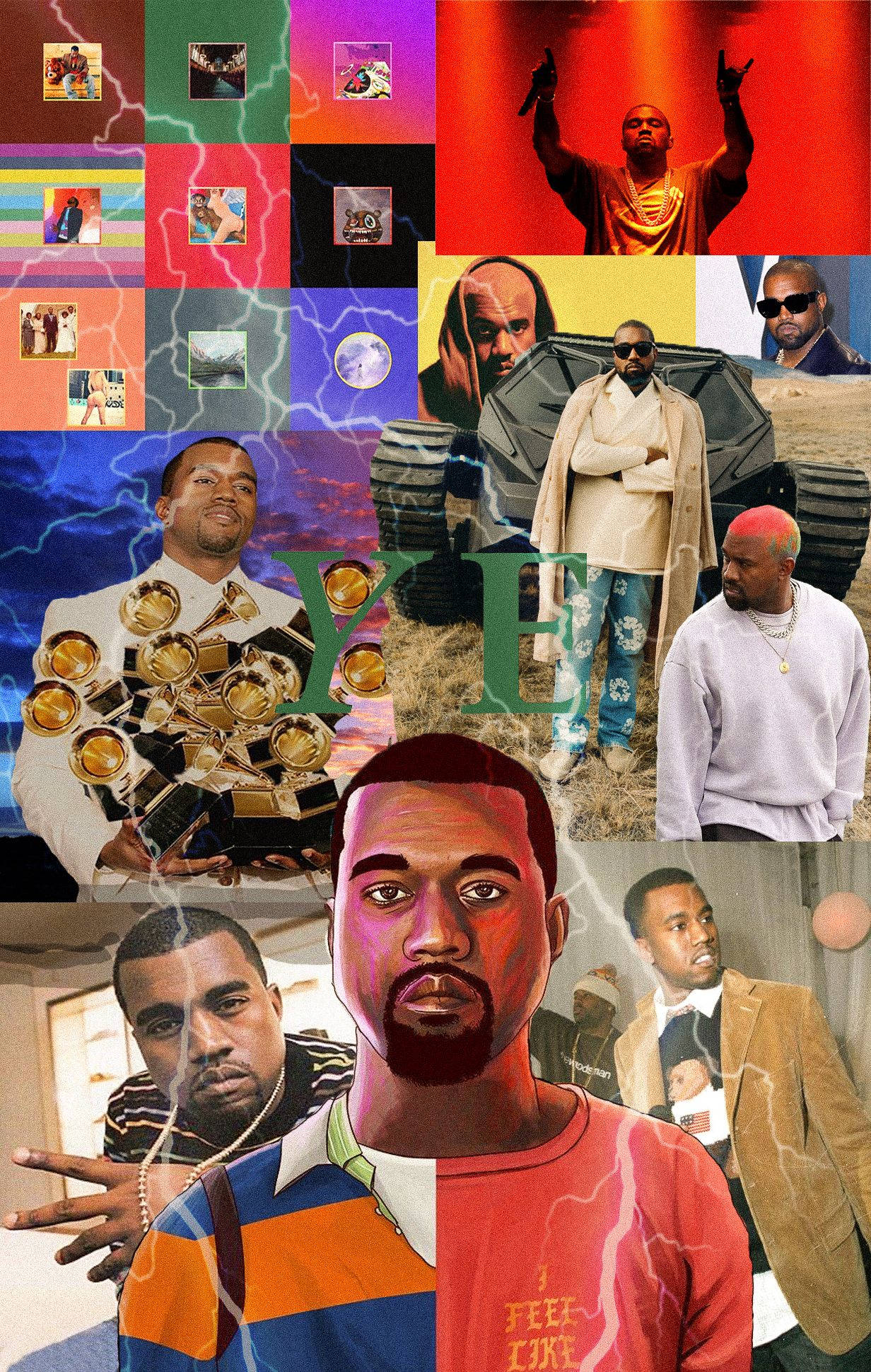 “Kanye West - College Dropout” Fondos de pantalla