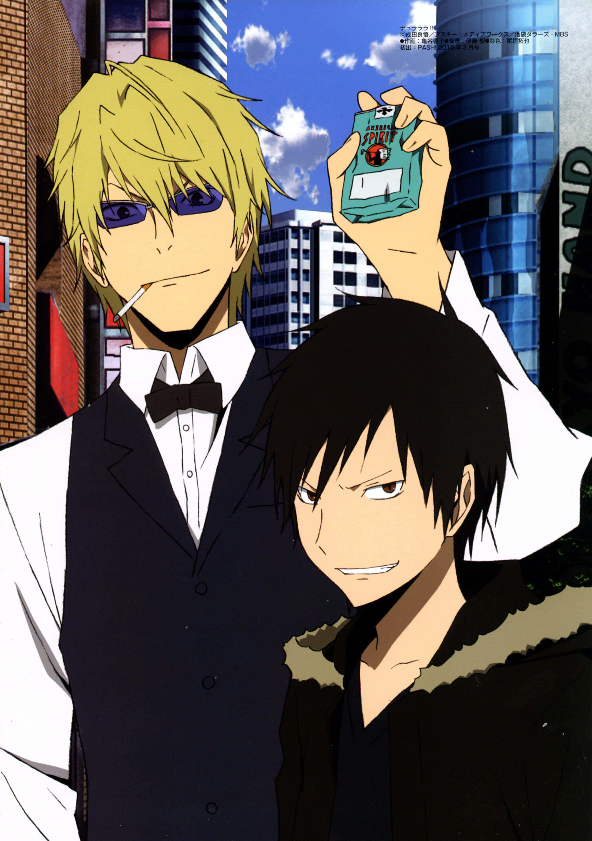 Kasuka Heiwajima posando con un atuendo deslumbrante Fondos de pantalla