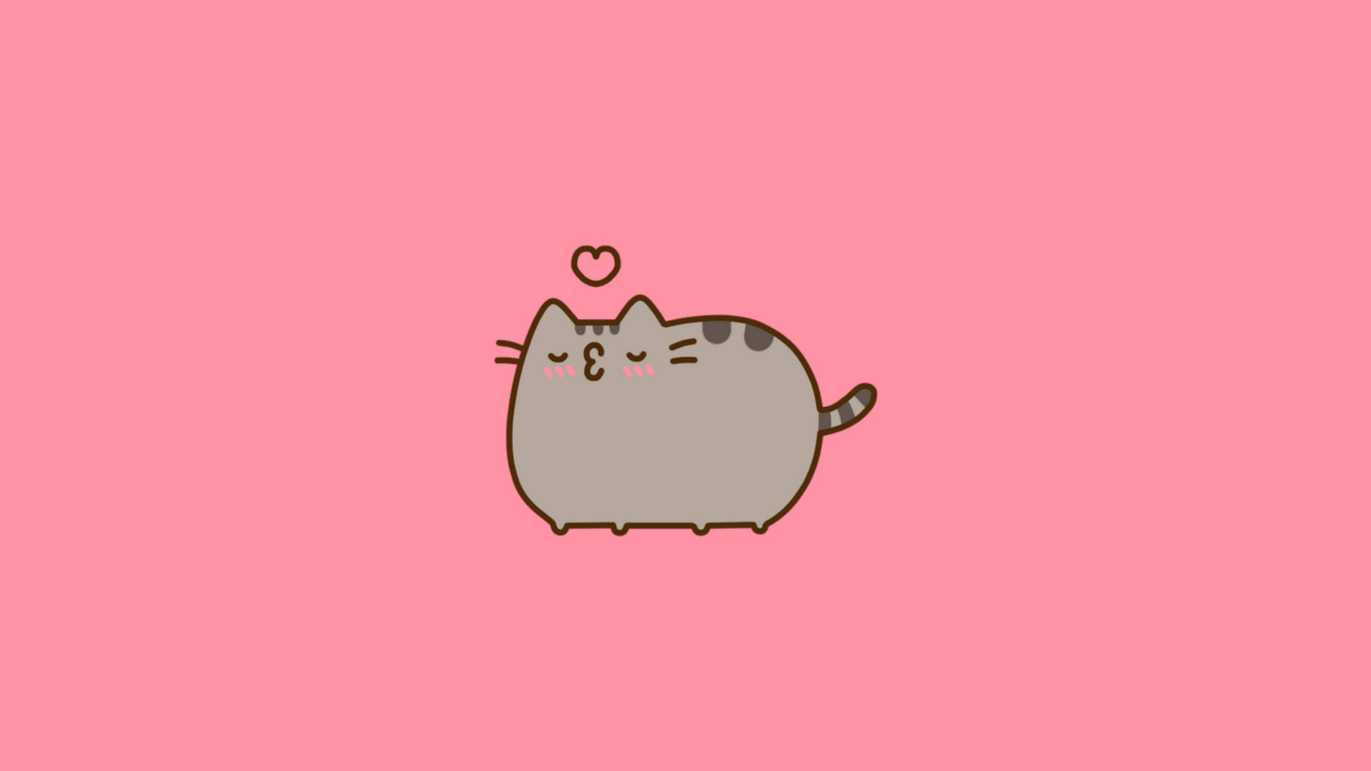 Kawai HD Kissy Pusheen Fondos de pantalla