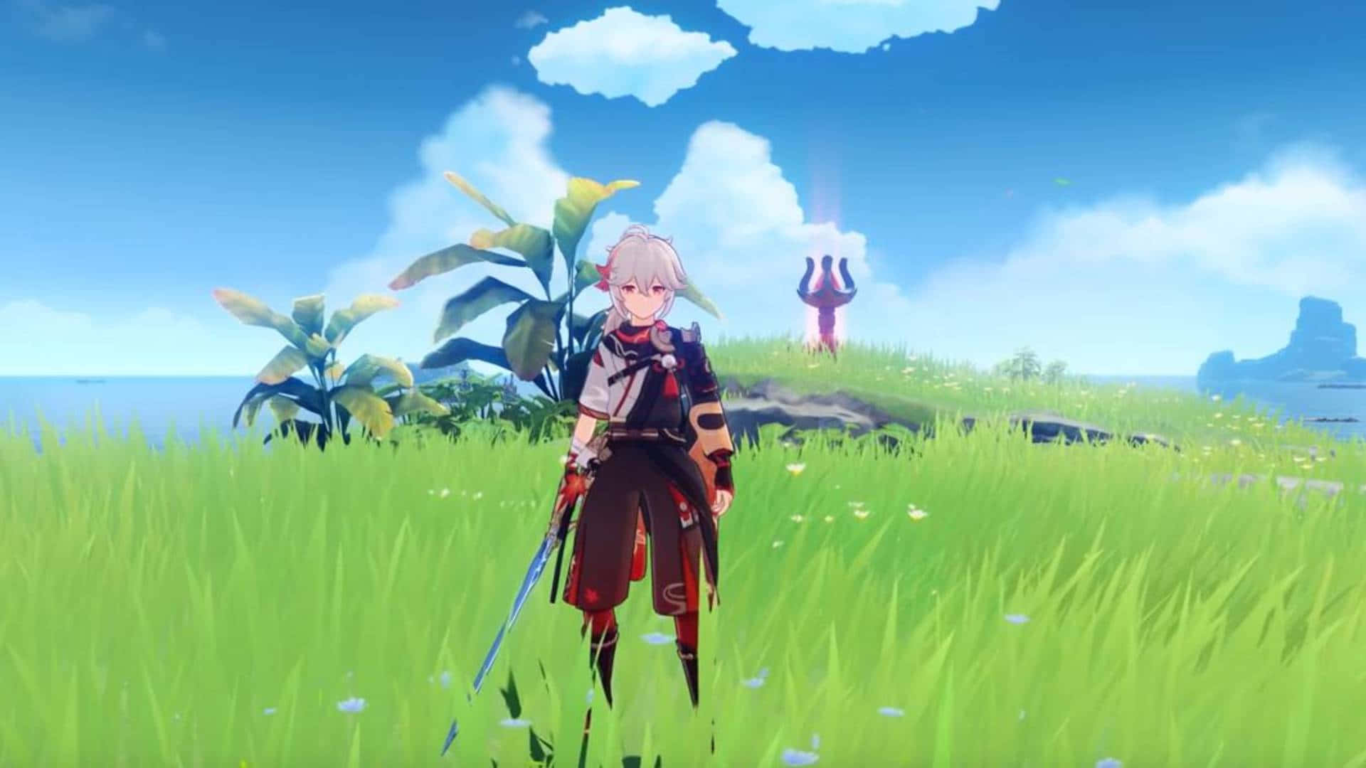 Kazuha Genshin Impact Anime Niño Imagen Fondos de pantalla