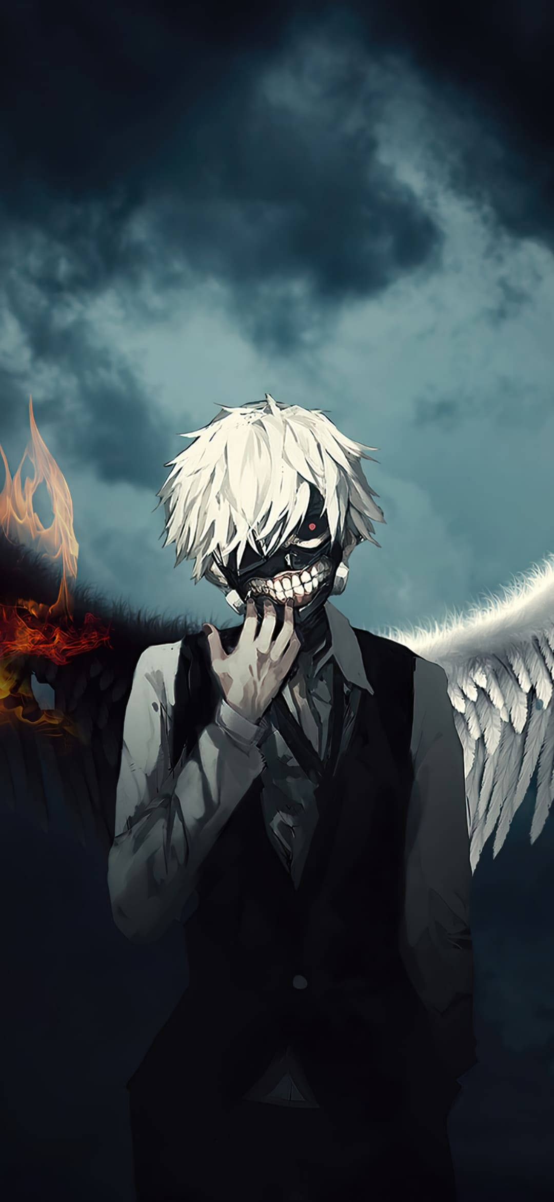 Ken con Alas Fondo de Pantalla Tokyo Ghoul para iPhone Fondos de pantalla