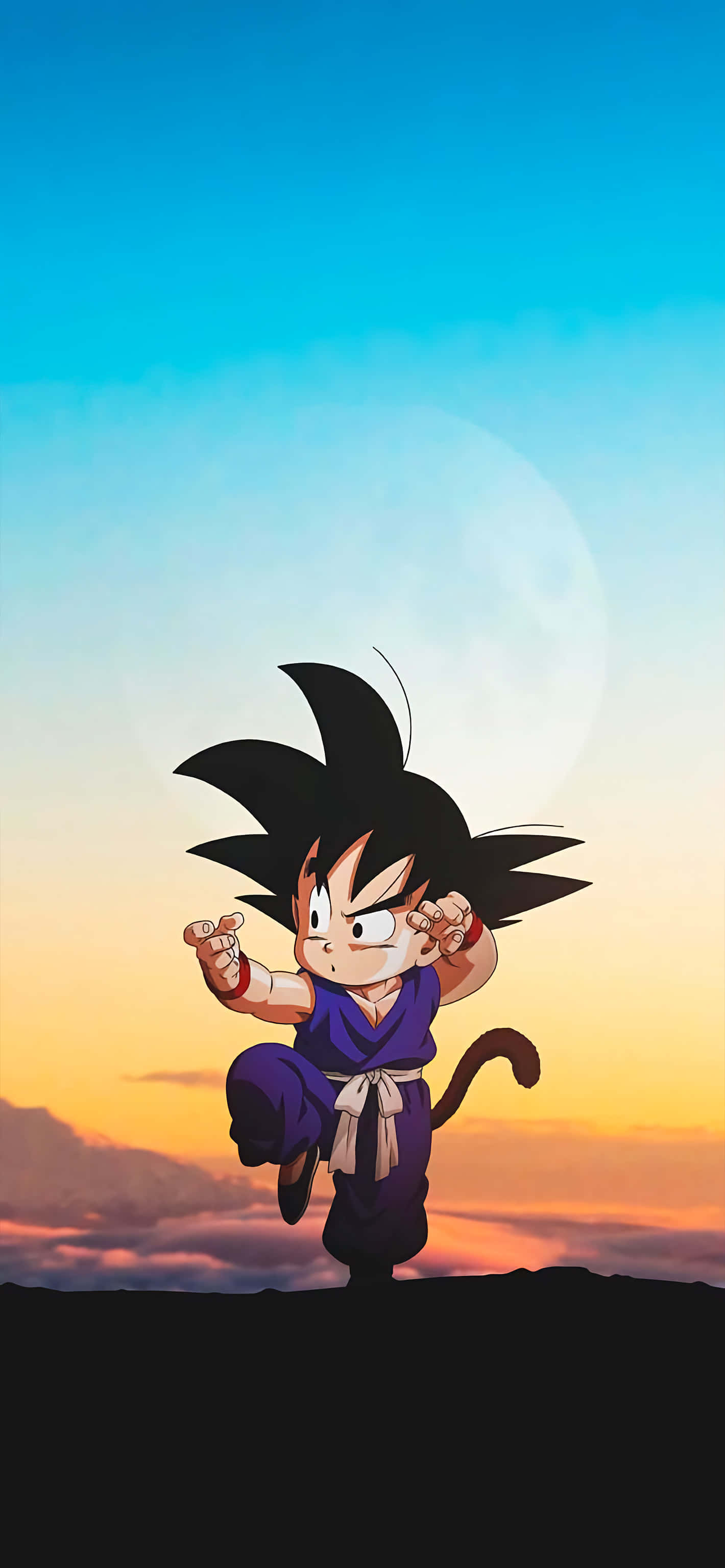 Kid Goku, el héroe infantil valiente y poderoso Fondos de pantalla