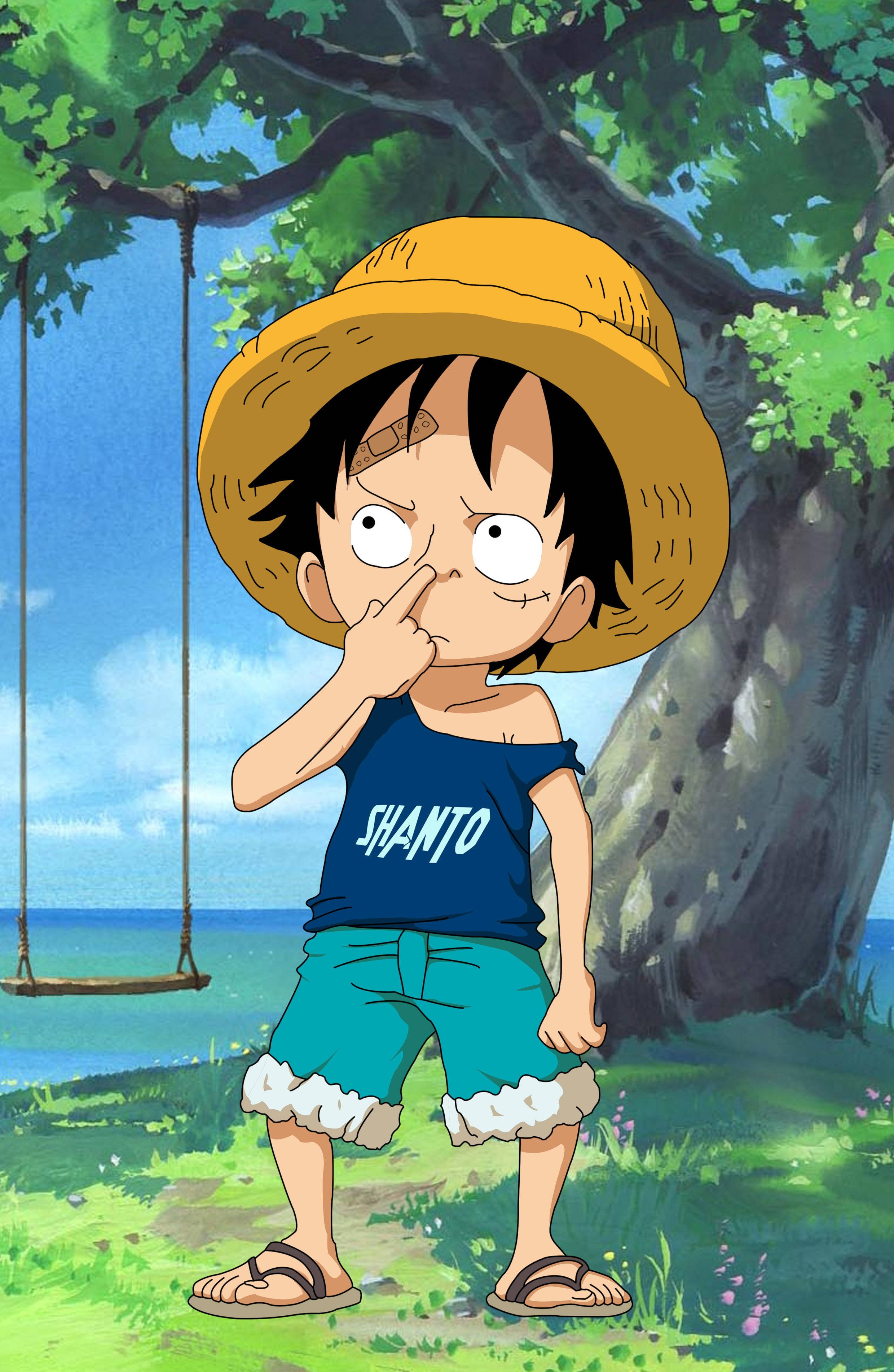 Kid Luffy PFP One Piece Fanart Divertido Fondos de pantalla