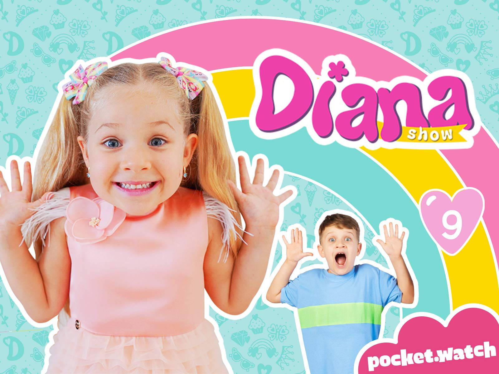 Kids Diana Show Manos Arriba Fondos de pantalla