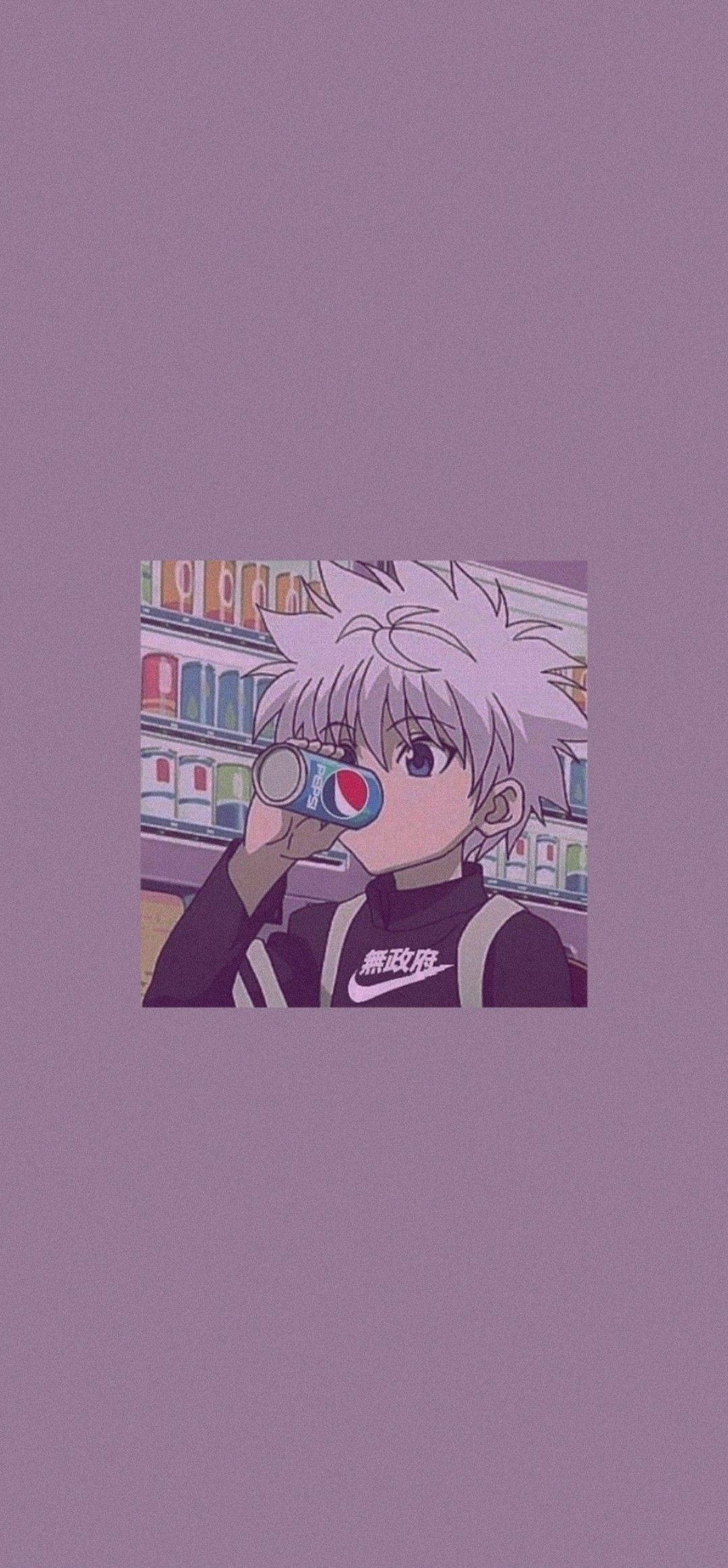 Killua Cazador Púrpura Estético Fondos de pantalla