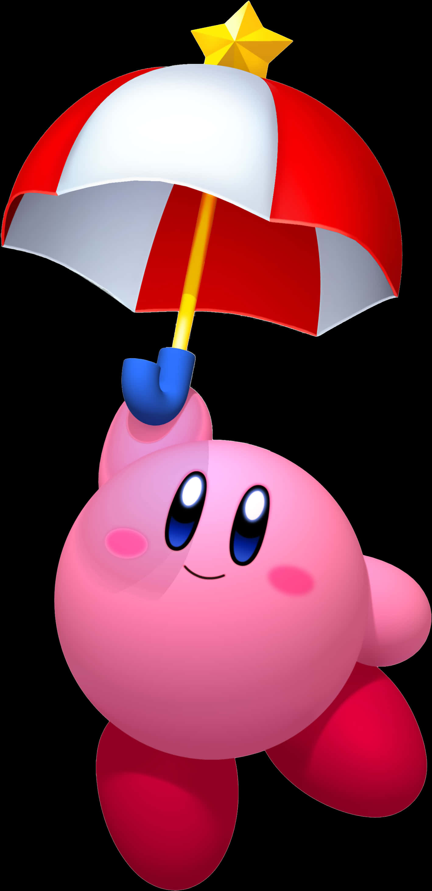Kirby con Paraguas.PNG Fondos de pantalla