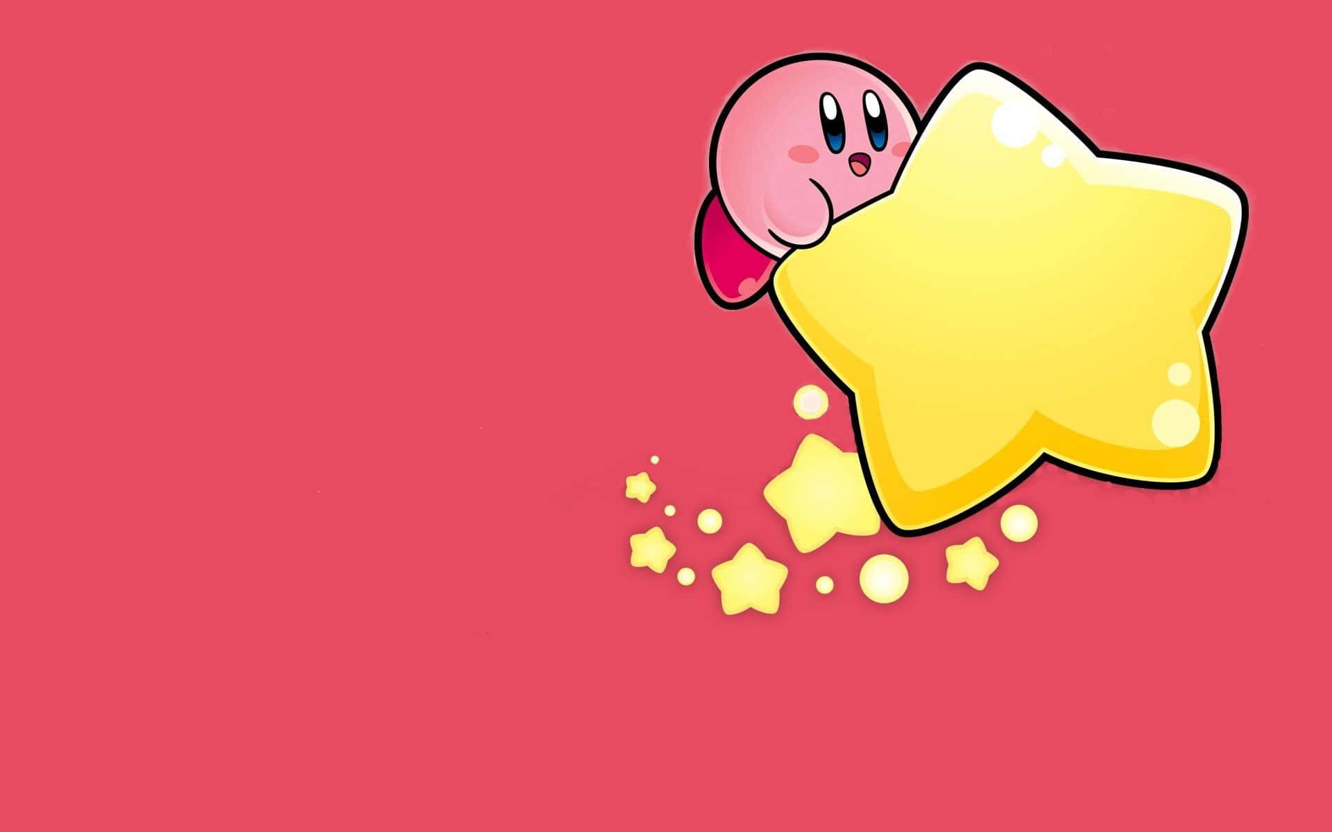 Kirby, el famoso personaje de videojuegos burbujeante y amigable Fondos de pantalla