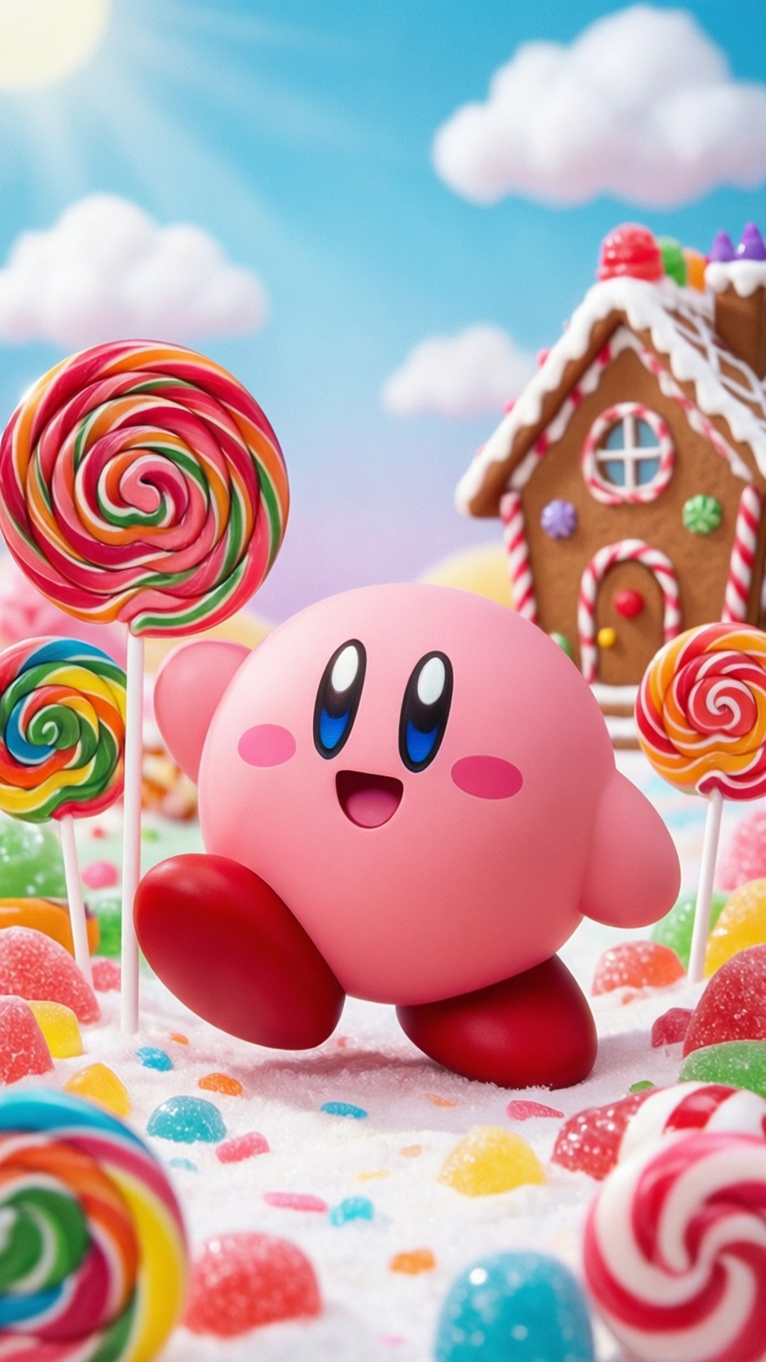 Kirby en la Tierra de los Dulces Fondos de pantalla