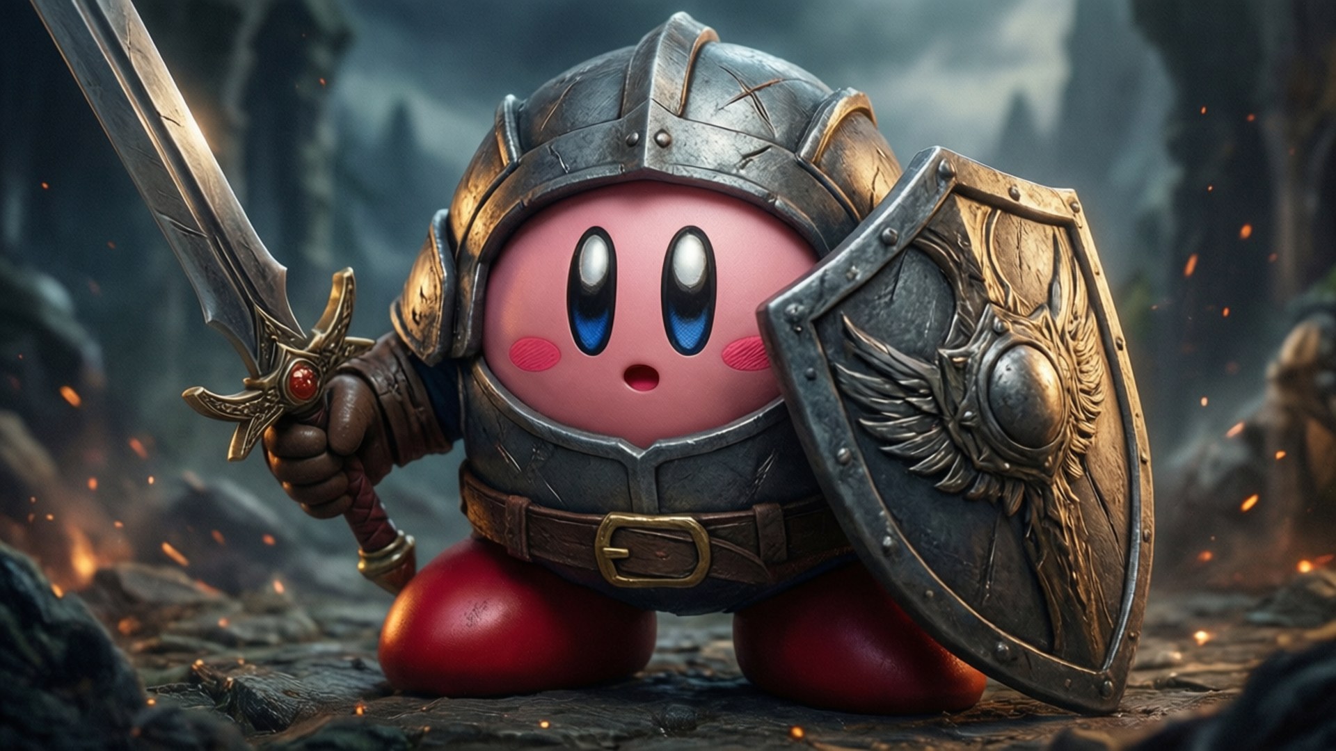 Kirby heroico Fondos de pantalla