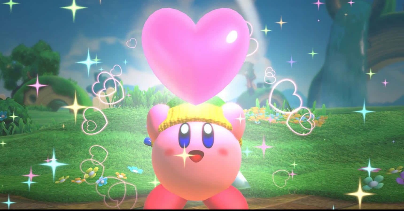 Kirby, la bolita rosa, está listo para la batalla Fondos de pantalla