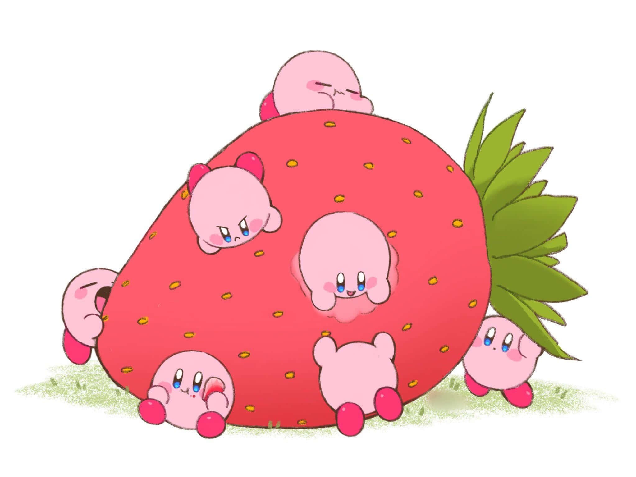 ¡Kirby listo para la aventura! Fondos de pantalla