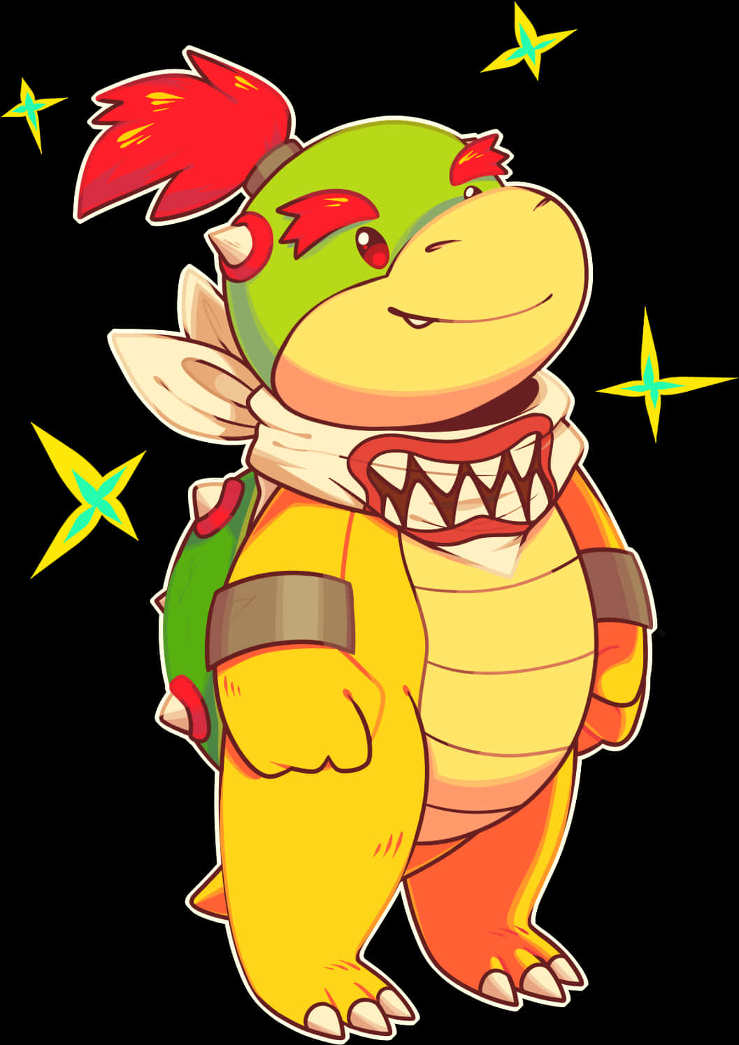 Koopa Troopa Animado en Caricatura Fondos de pantalla