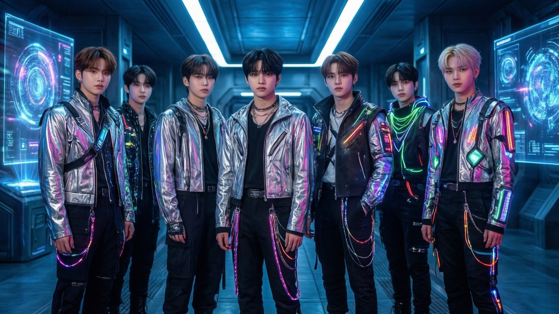 Kpop Ciberpunk Futurista Fondos de pantalla