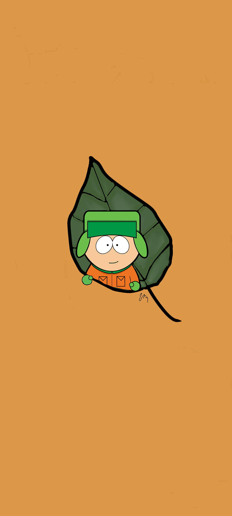 Kyle Broflovski en arte de hoja Fondos de pantalla