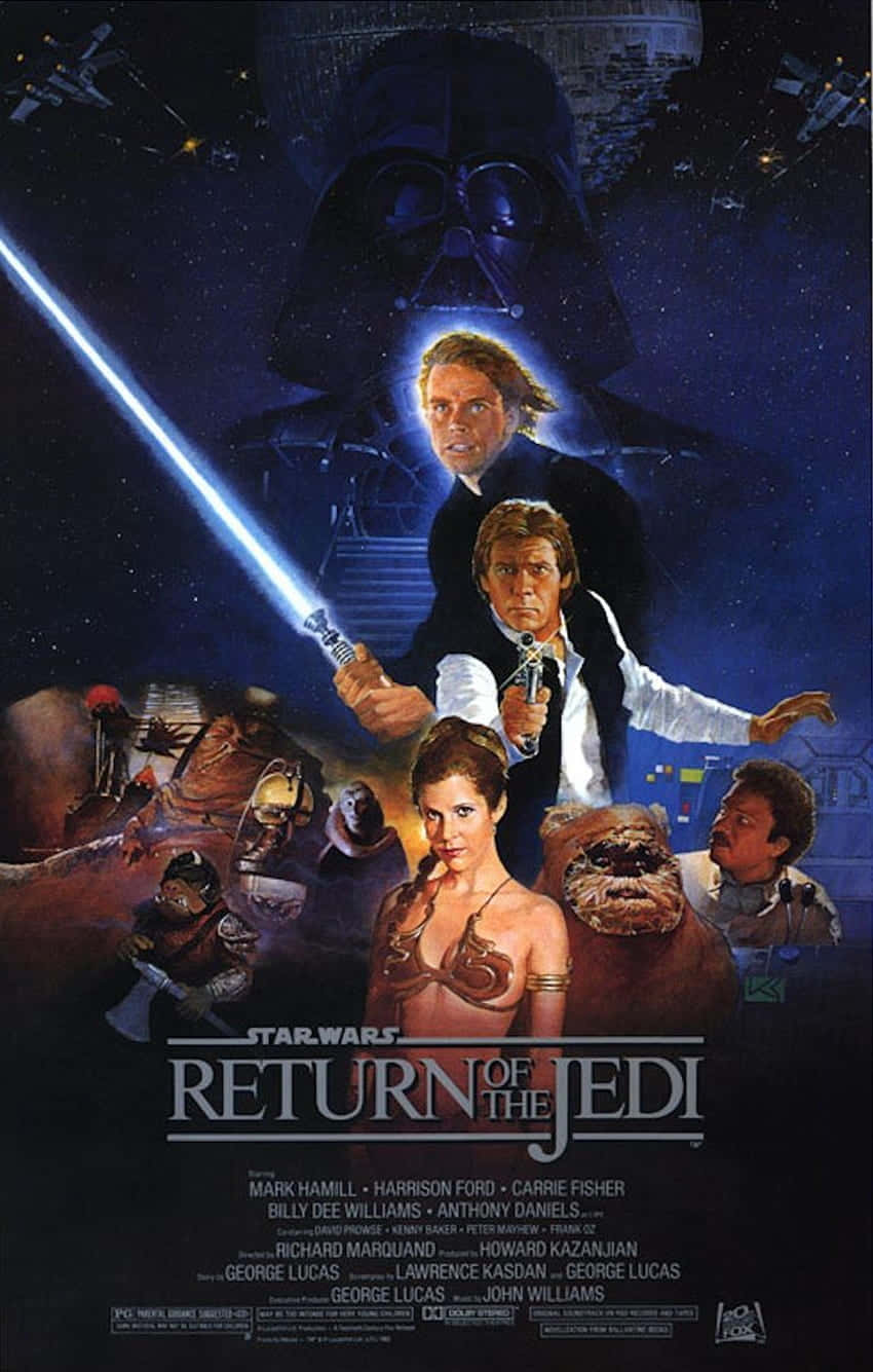 La Batalla Épica en El Retorno del Jedi Fondos de pantalla