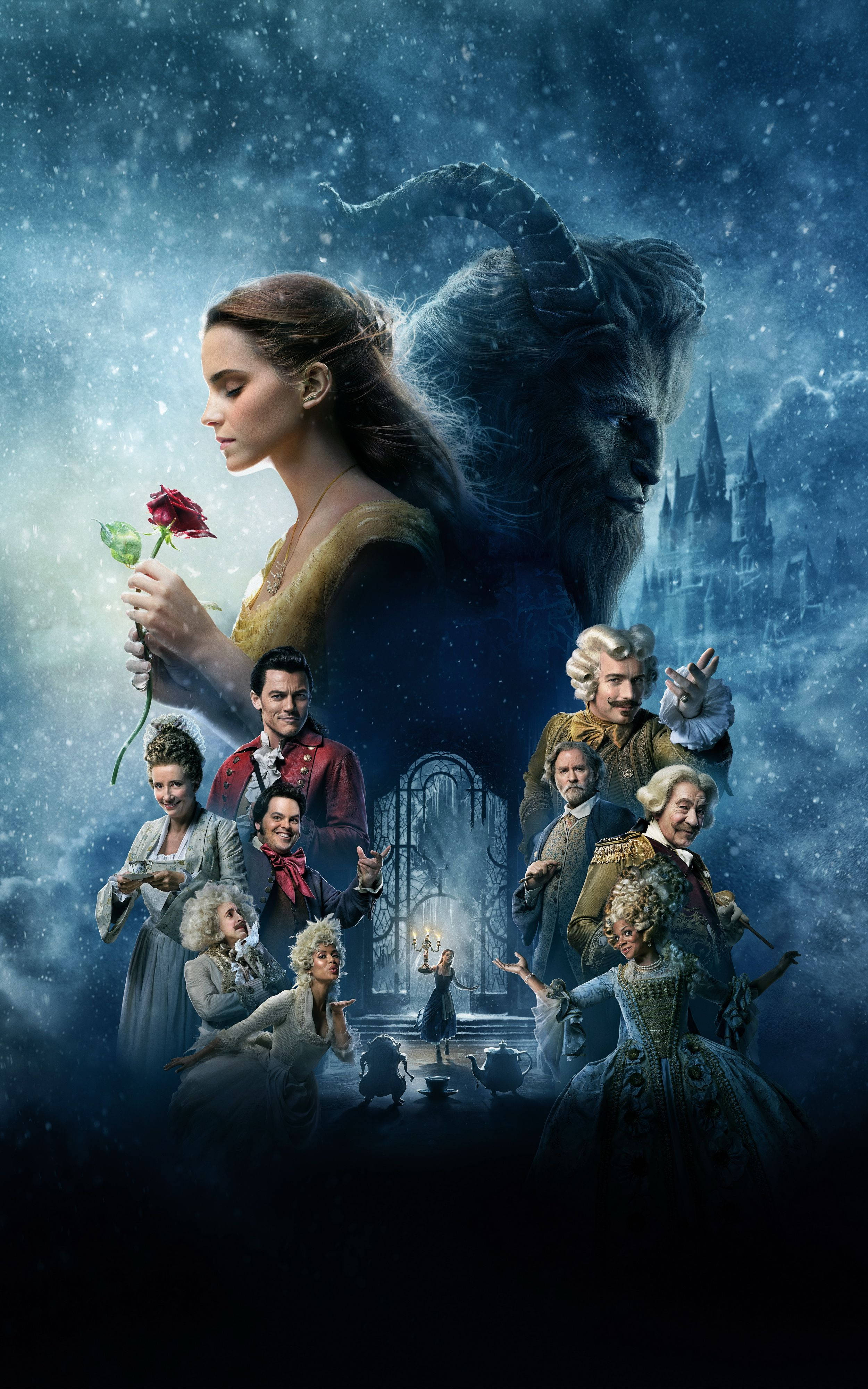 La Bella y la Bestia Live Action Fondos de pantalla