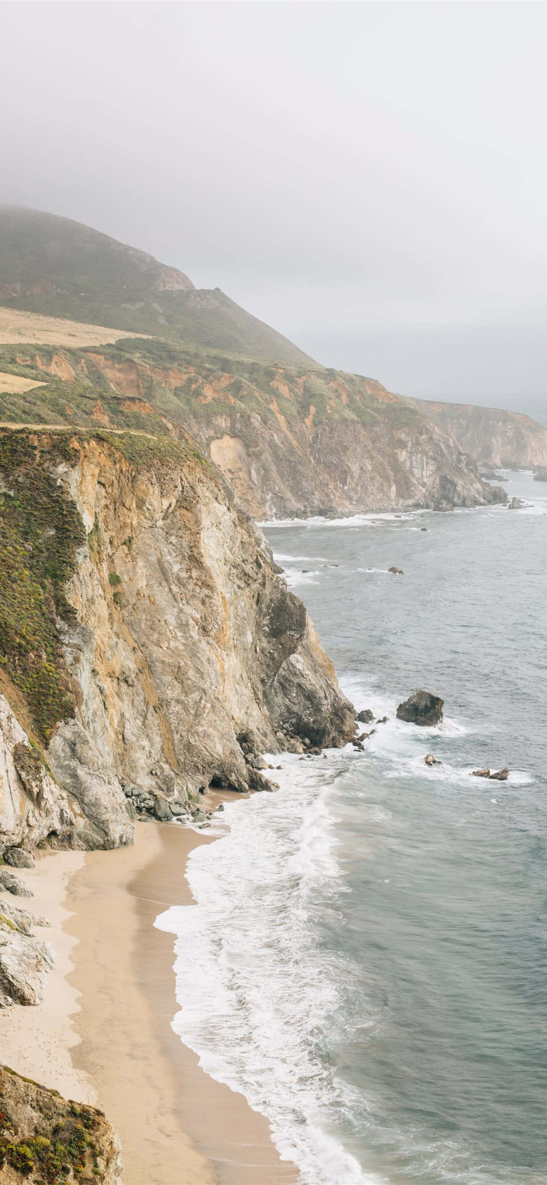 La belleza de la Costa de Big Sur en California Fondos de pantalla