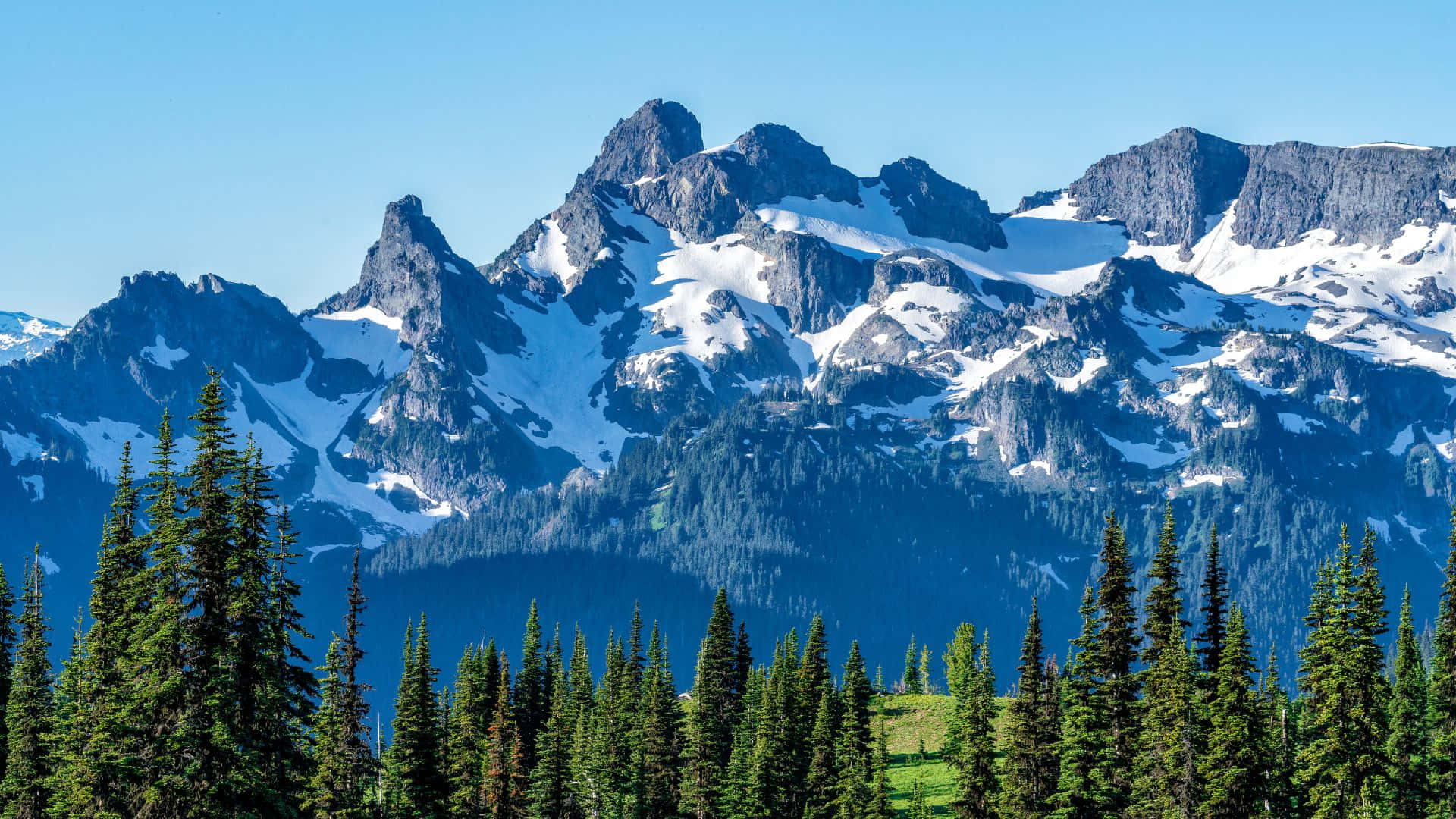 La belleza de las Montañas Rocosas Fondos de pantalla